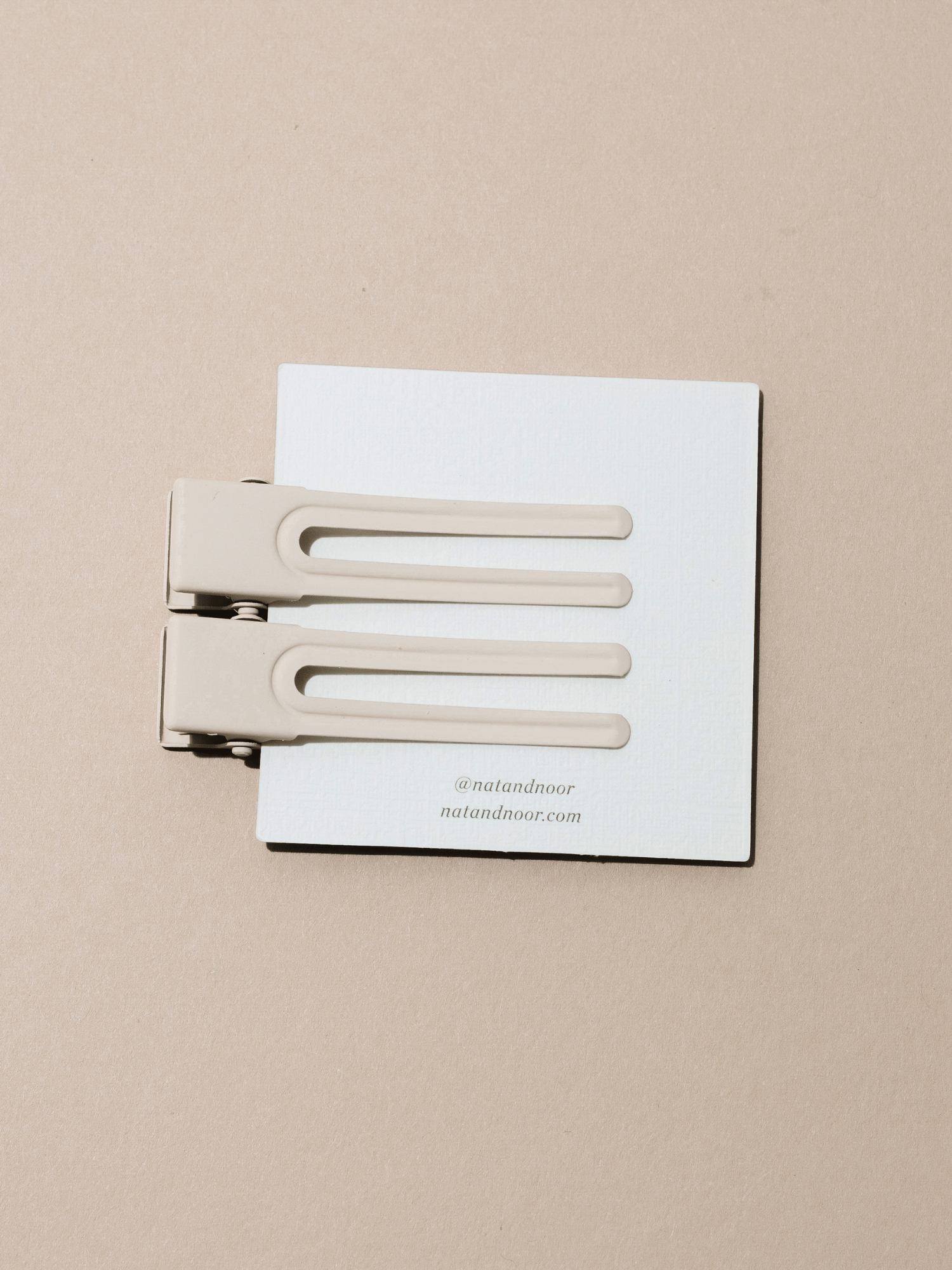 Lu Lu Hair Clip - Bone