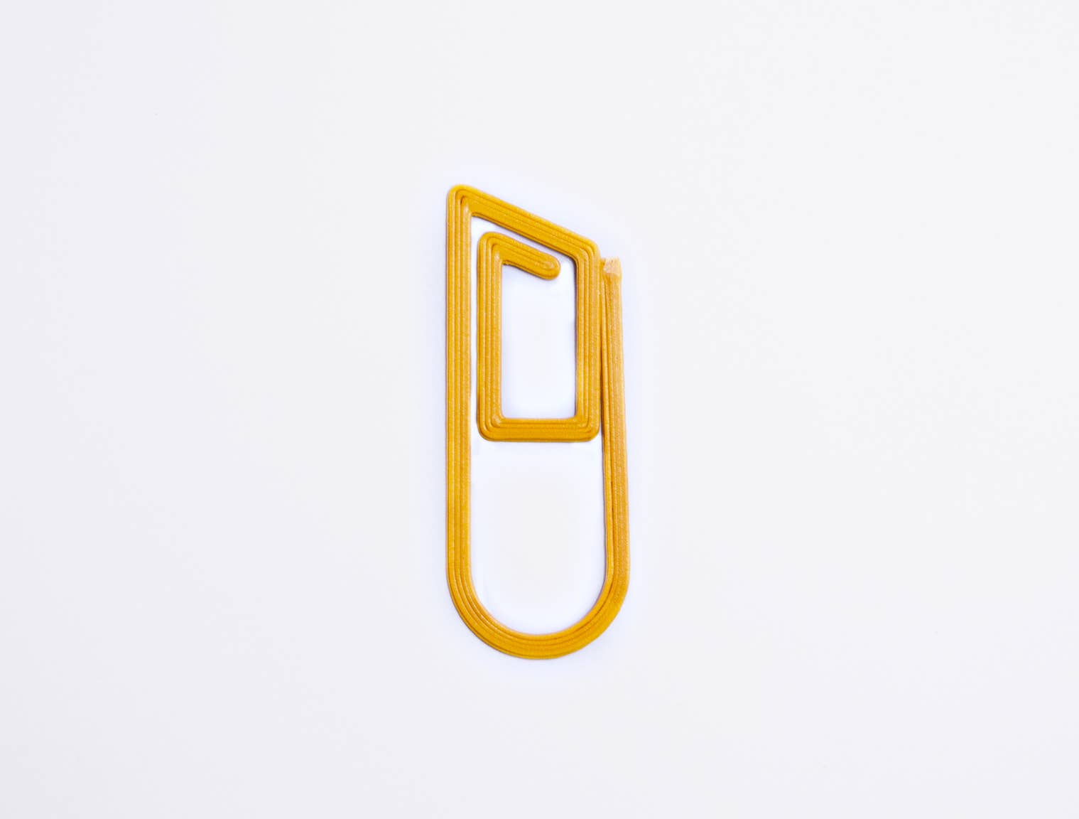 Modern Bookmark - Ochre