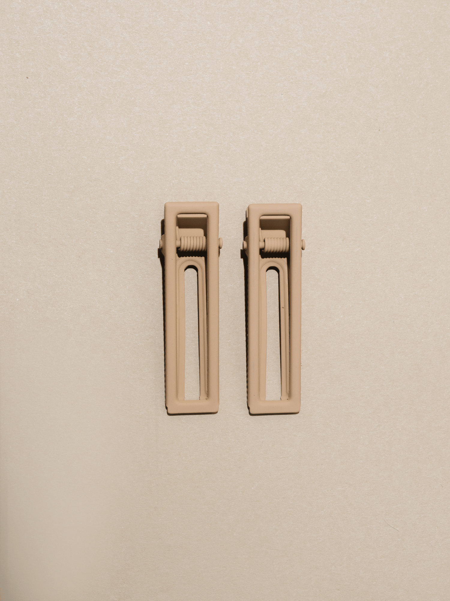 Lu Lu Hair Clips Set: Mocha