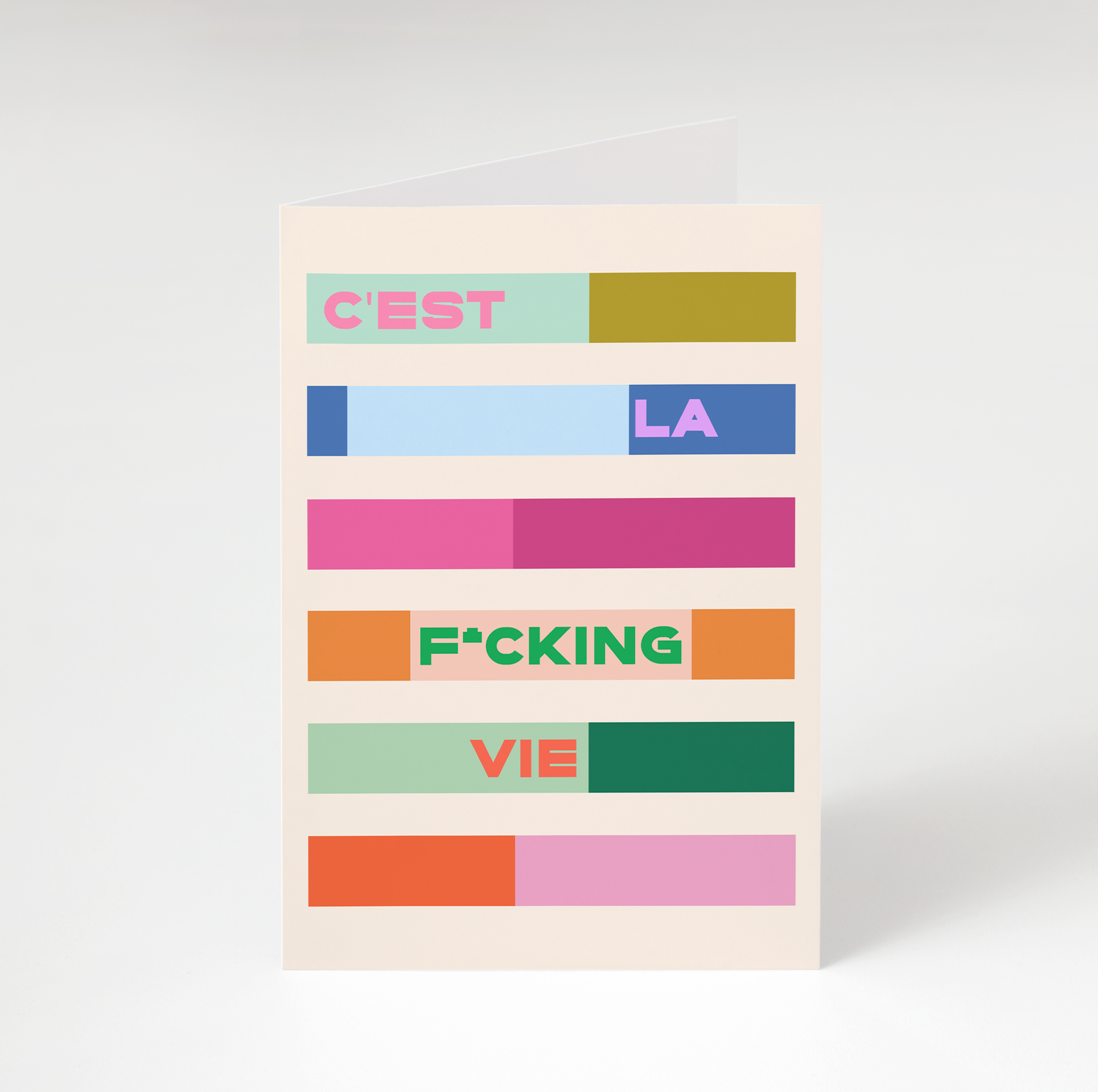 C'est La Fcking Vie Card