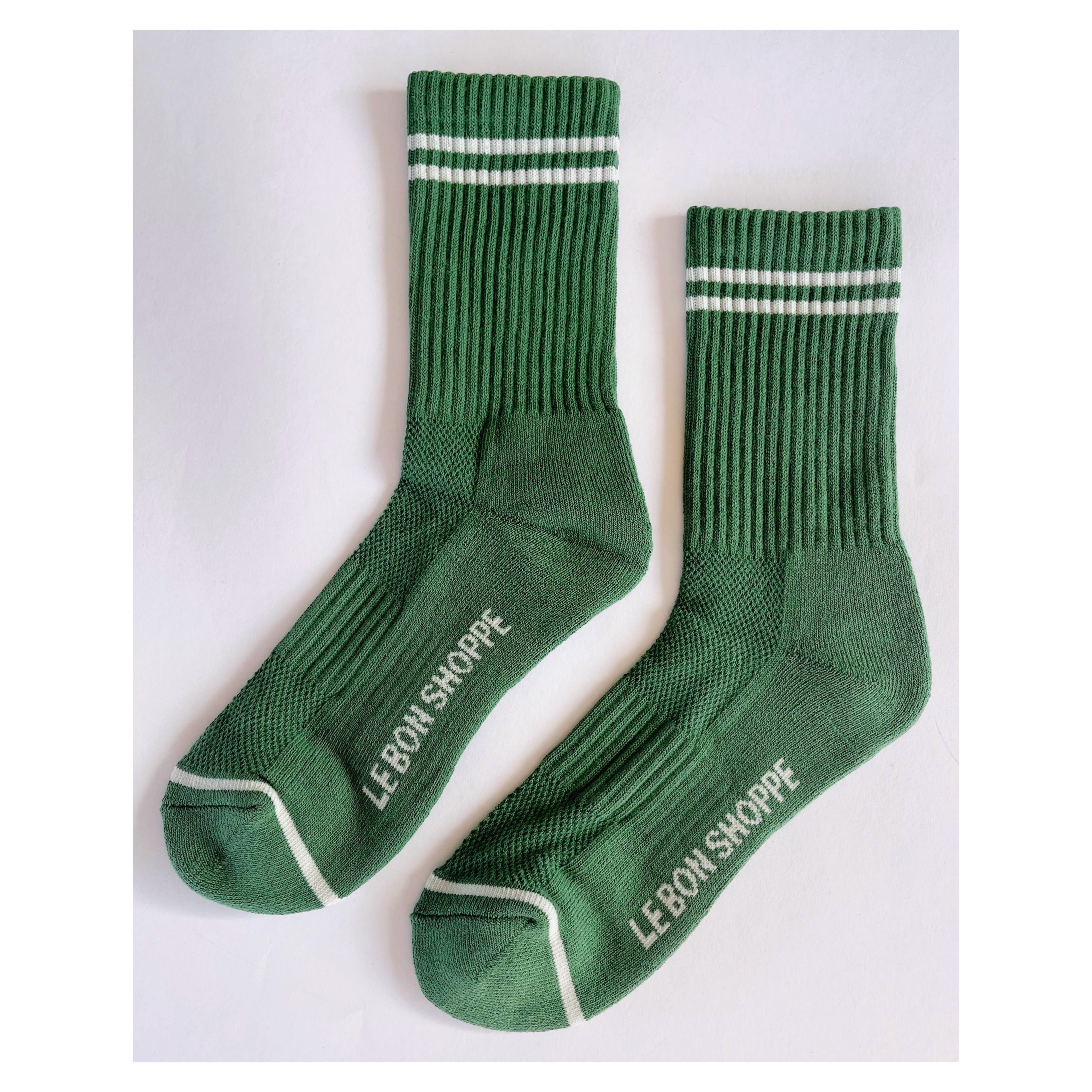 Boyfriend Socks | Moss
