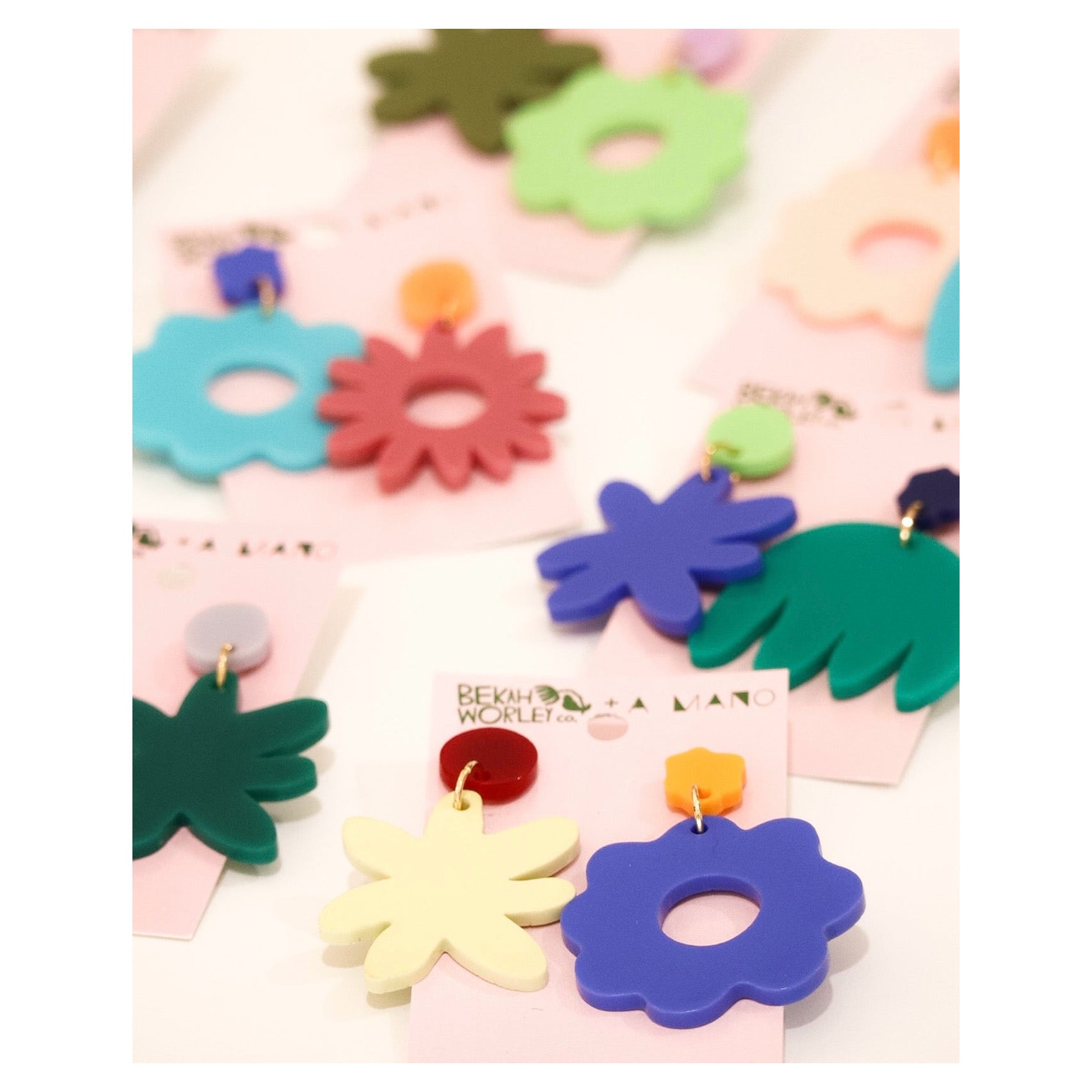 Bekah Worley Flower Earrings