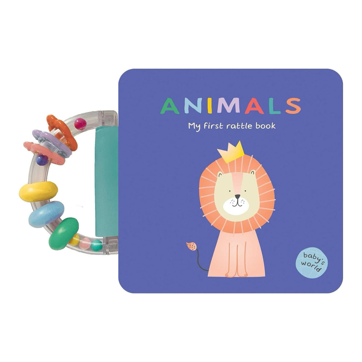 Animals: My First Rattle Book | Board Book