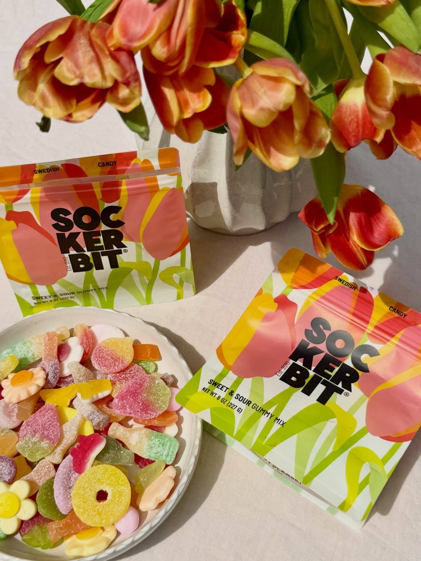 Spring Gummy Mix Swedish Candy Bag (Sweet & Sour)