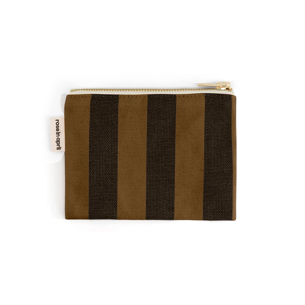 Marie Purse | Cumin & Black Stripes