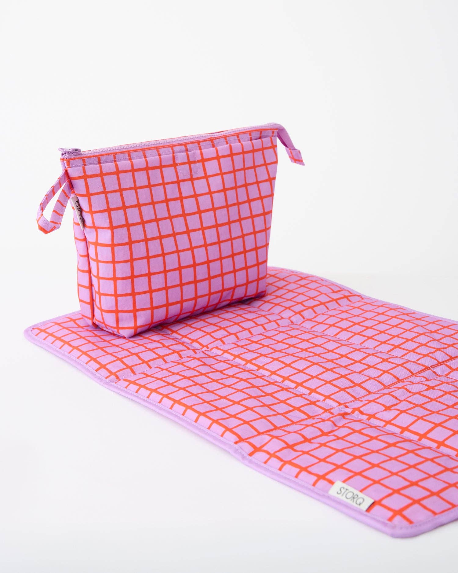 Quick Change Kit Bag | Orchid Grid