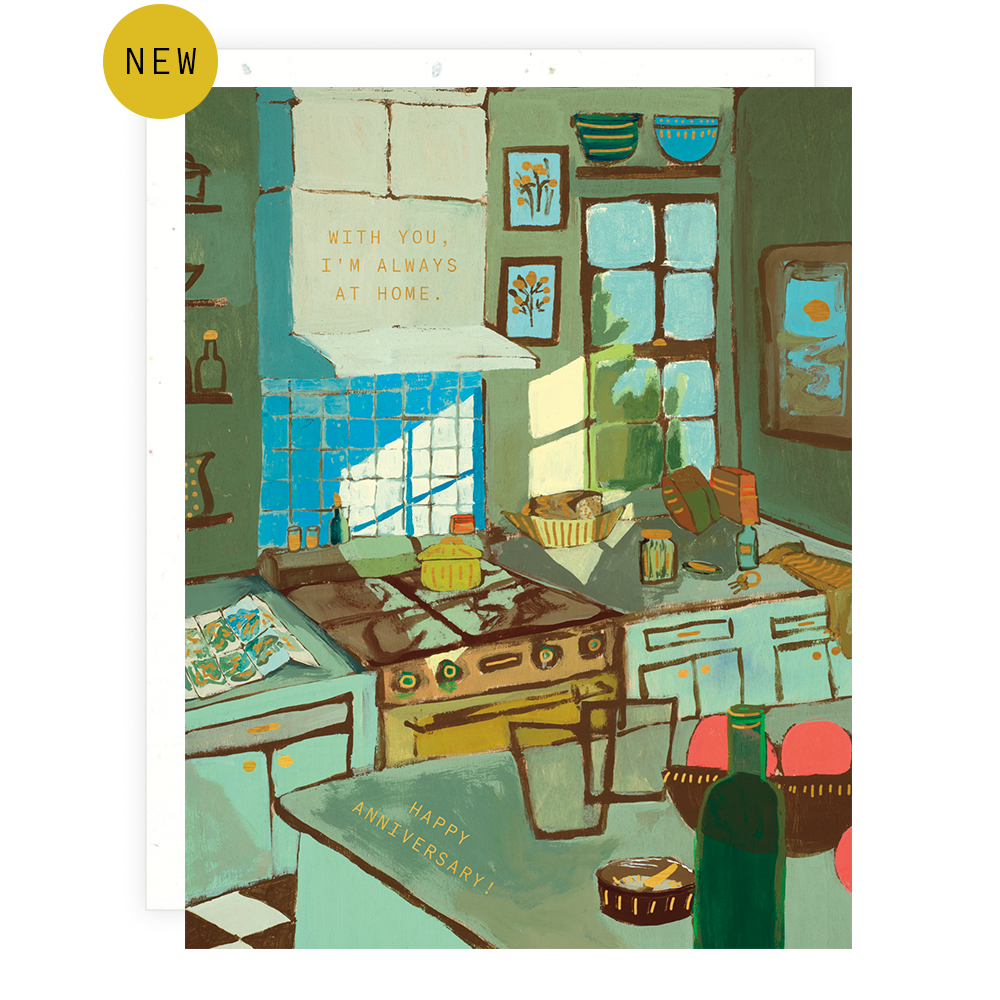 Always at Home Anniversary Card