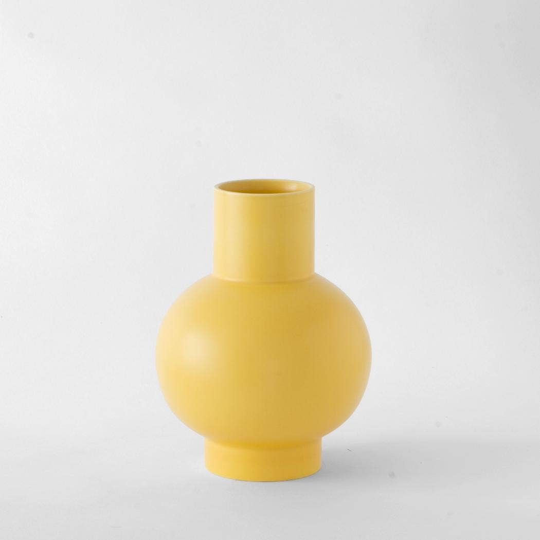 Strøm Large Vase | Freesia Yellow