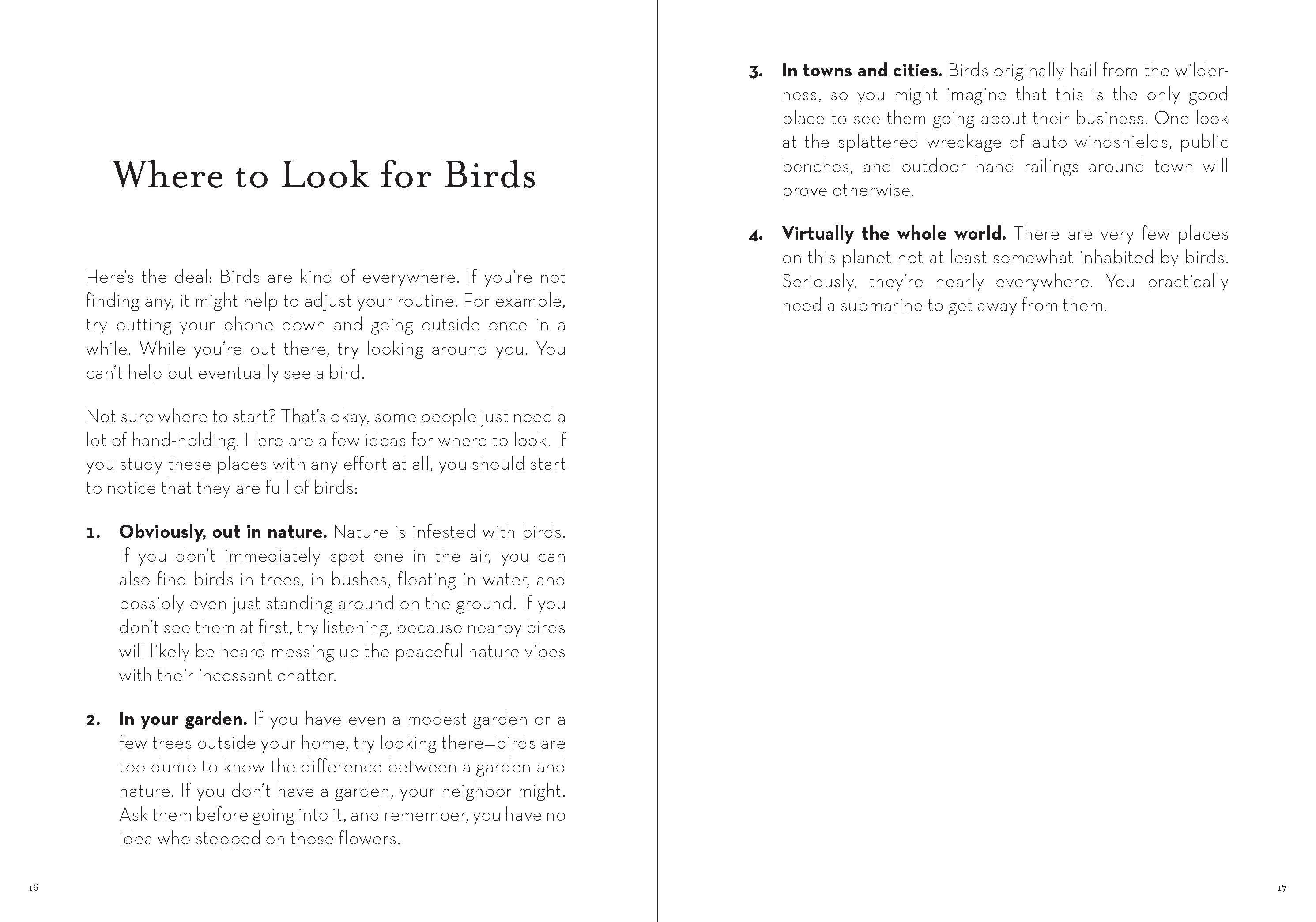 Dumb Birds Field Guide to the Worst Birds Ever