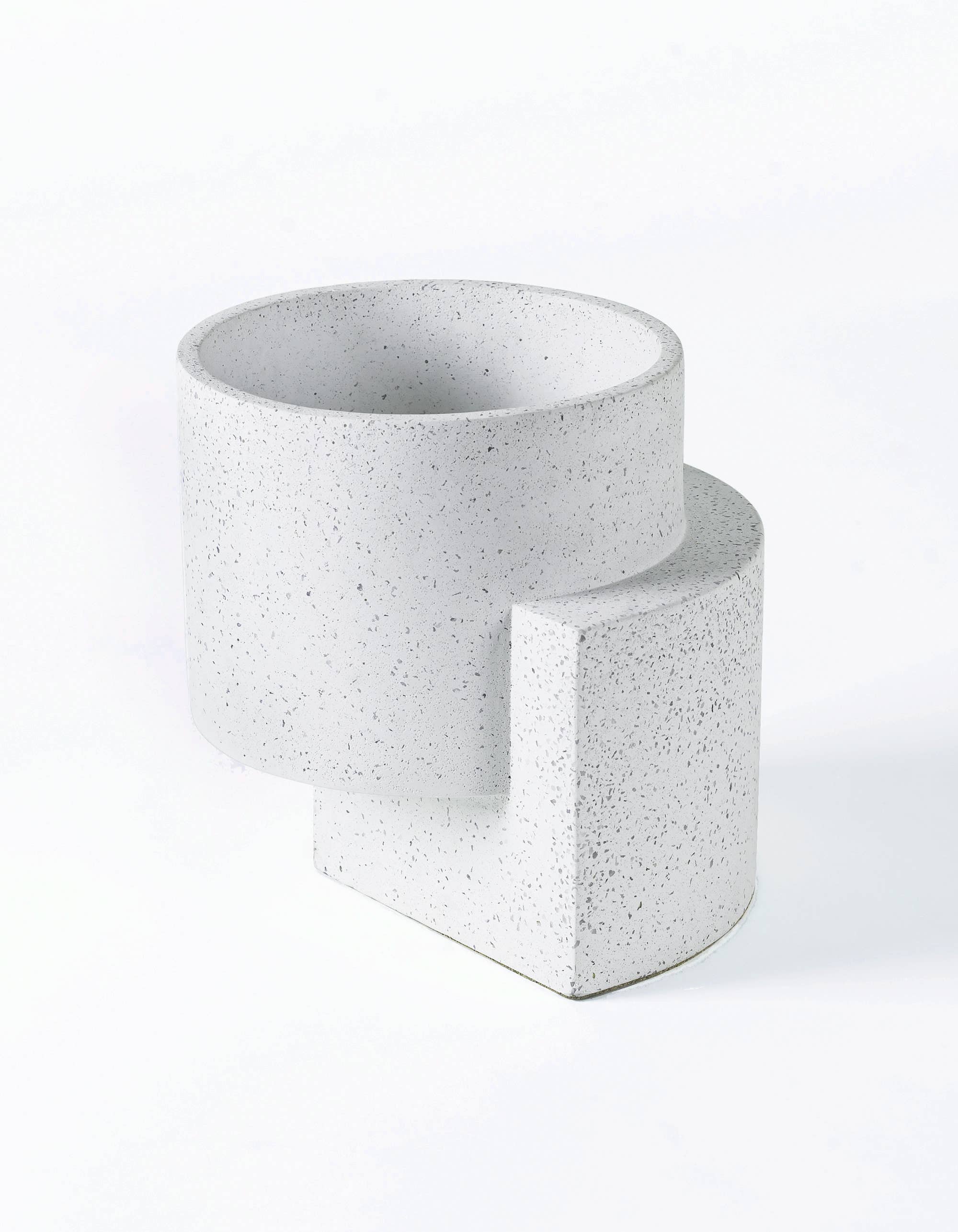 Platform Planter Medium | White