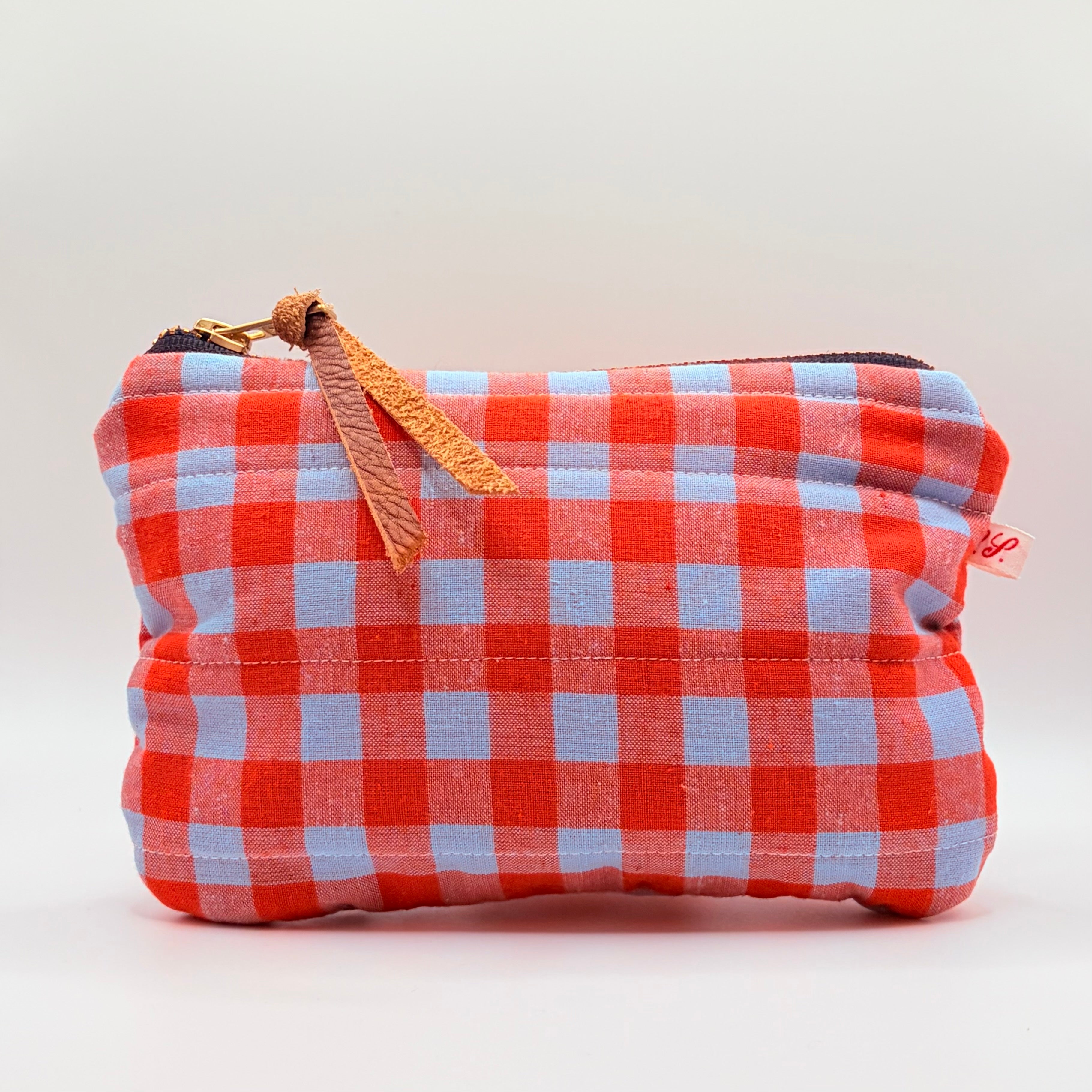 Quilted Zipper Pouch | Large