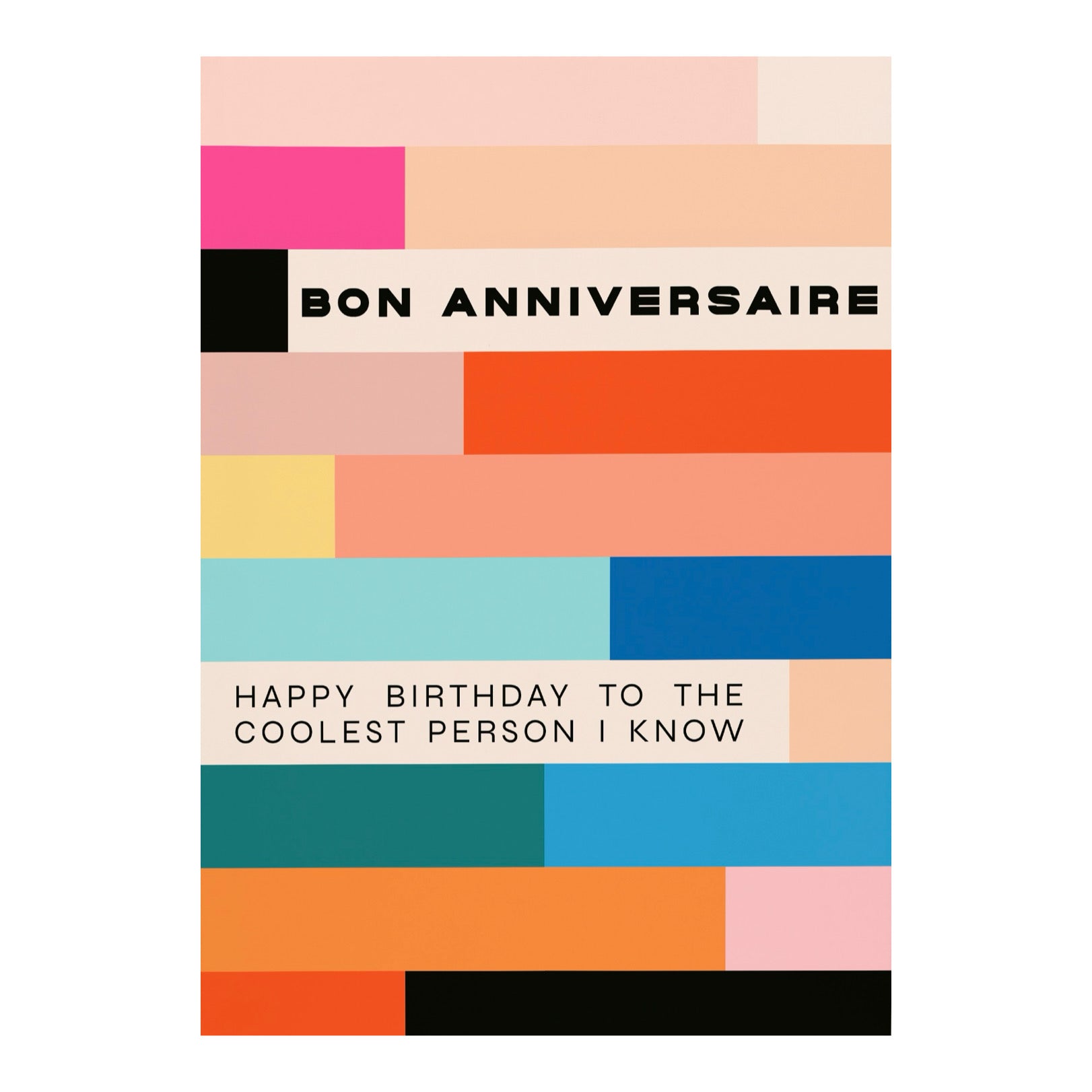Bon Anniversaire | Birthday Card