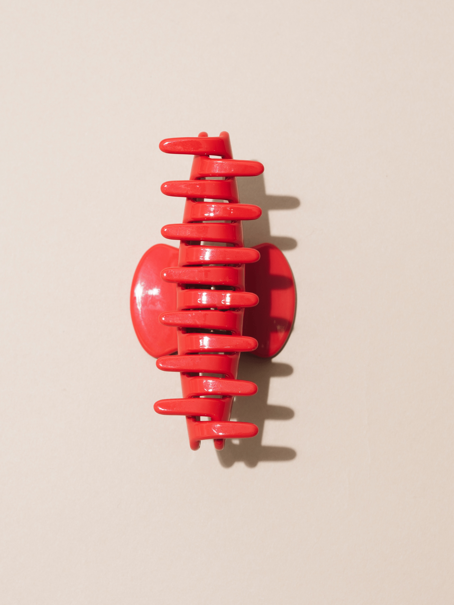 Hair Claw Clip | Cherry | 4" Medium | Red