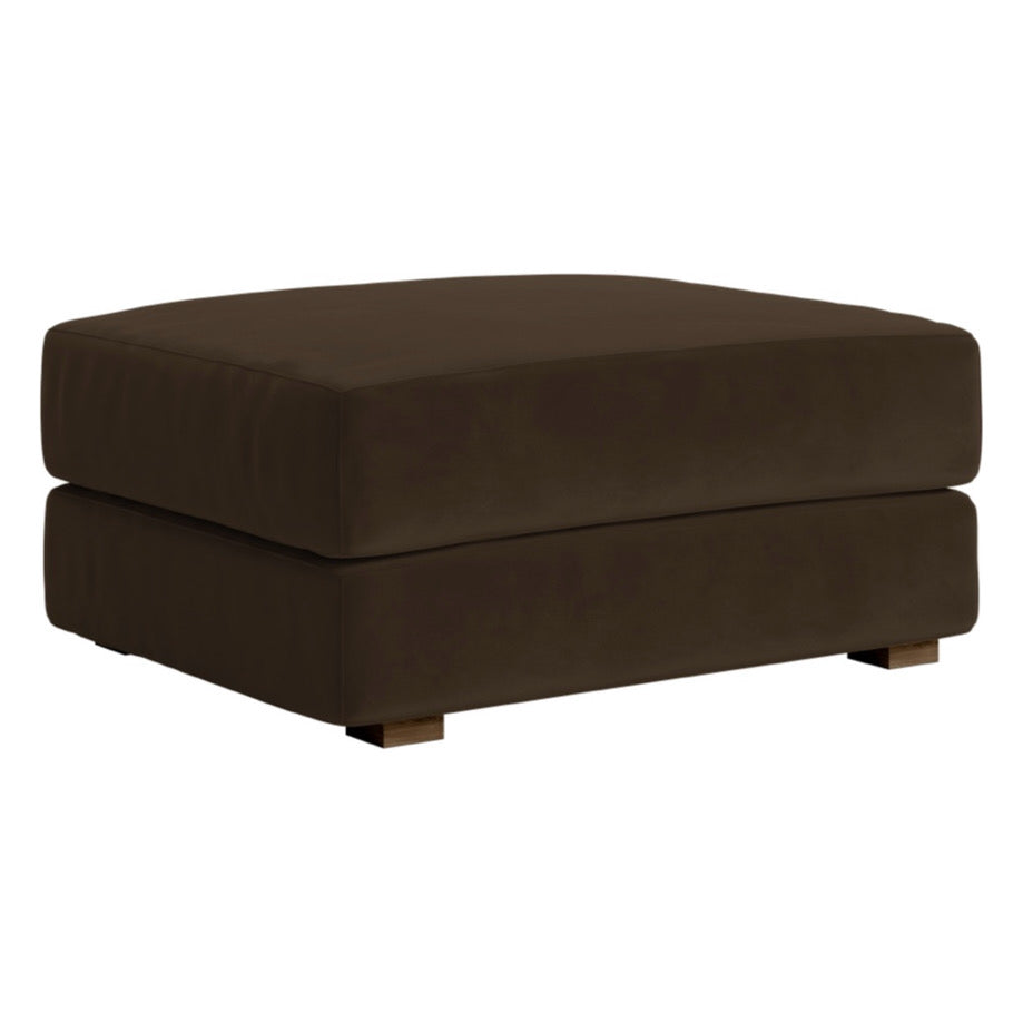 The Elevate Ottoman | Recycled Velvet