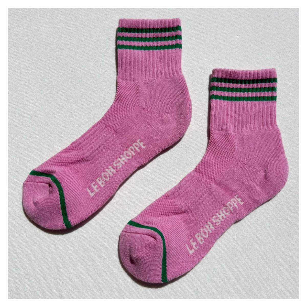 Girlfriend Socks | Rose Pink