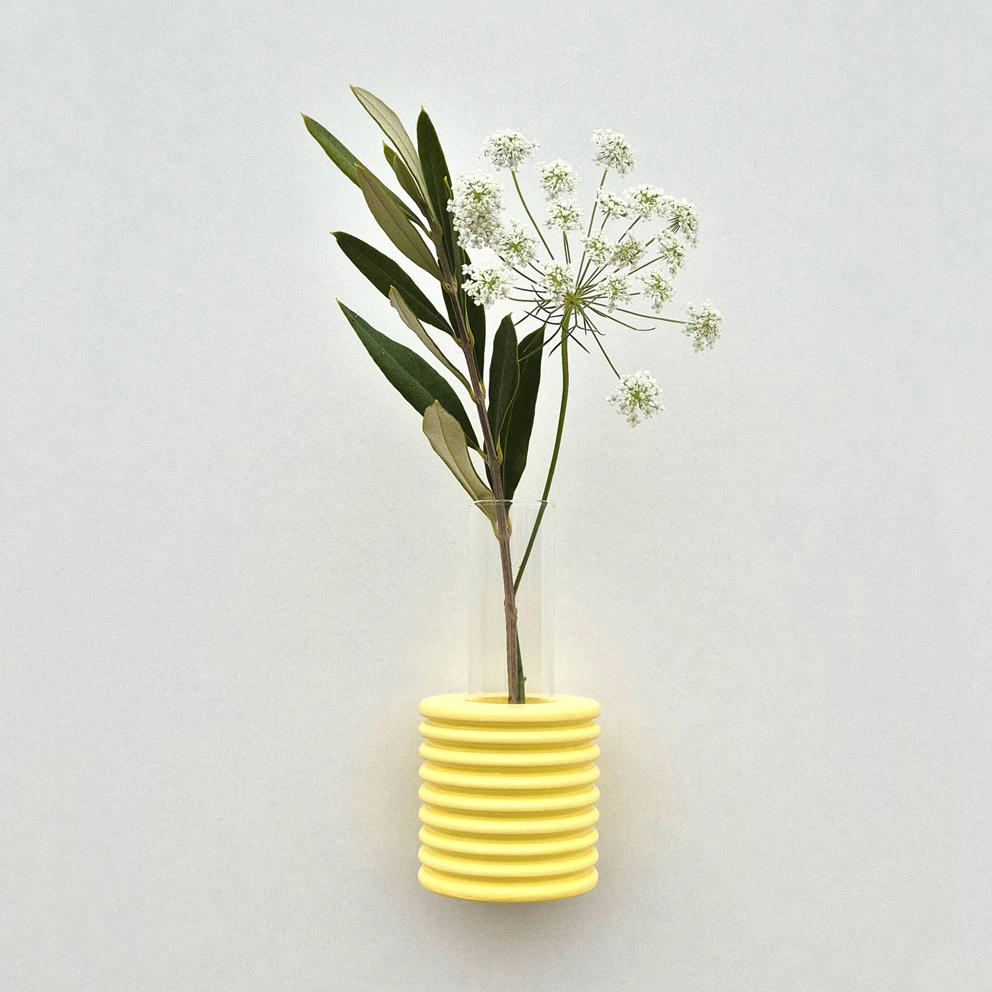 Ribble Wall Vase | Yellow