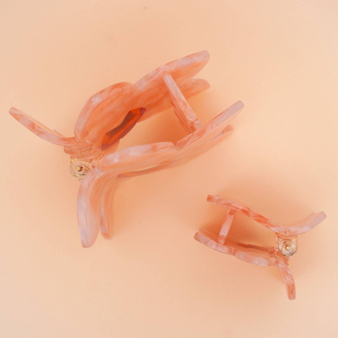 Orchid Hair-Claw in Pink | Big