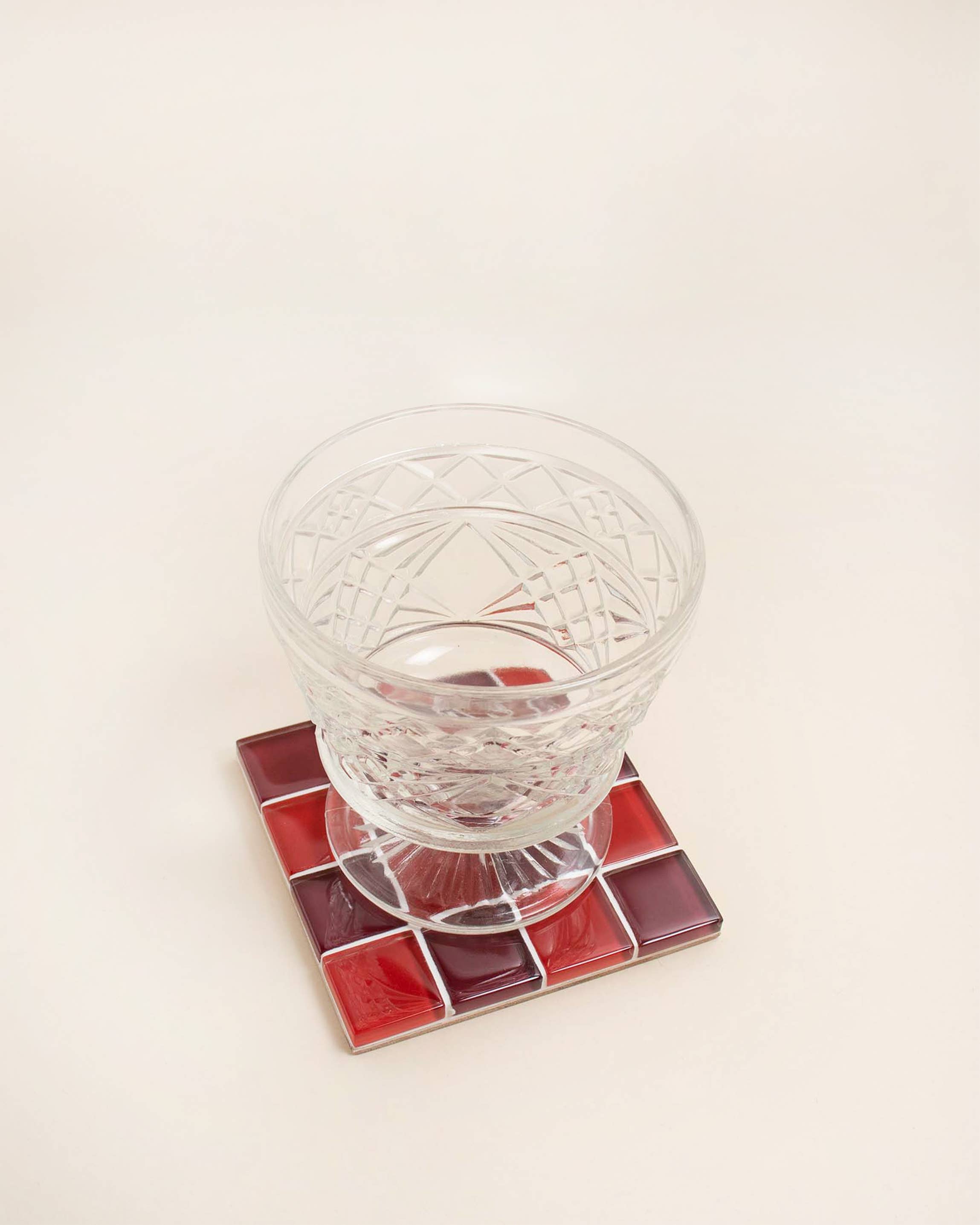Glass Tile Coaster | Mon Amour