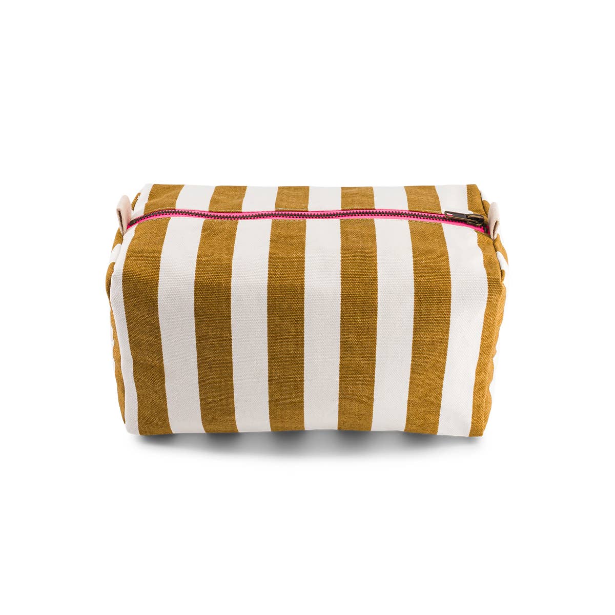 Vic Toiletry Bag | Caramel Stripes