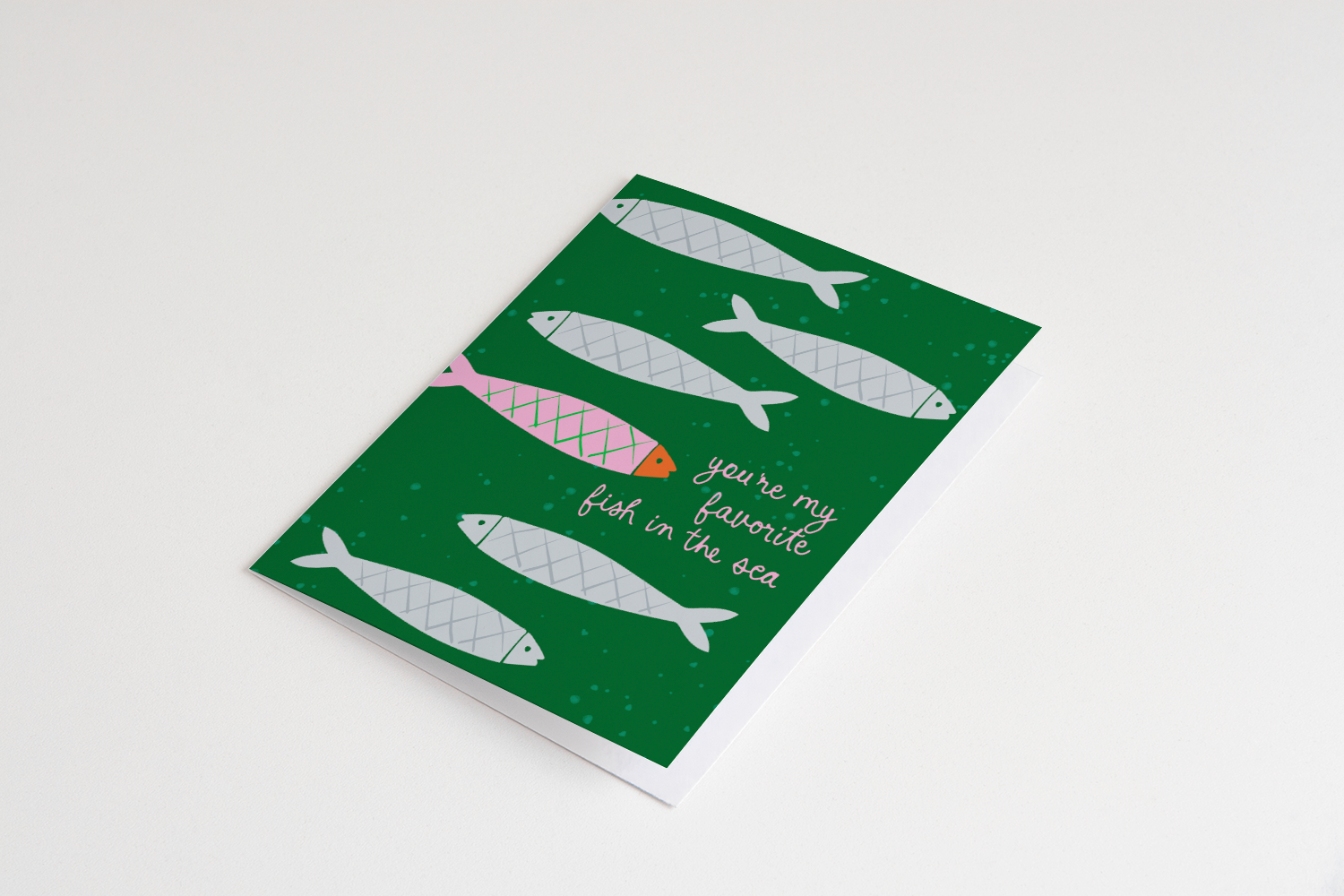 Fish In The Sea Greeting Card