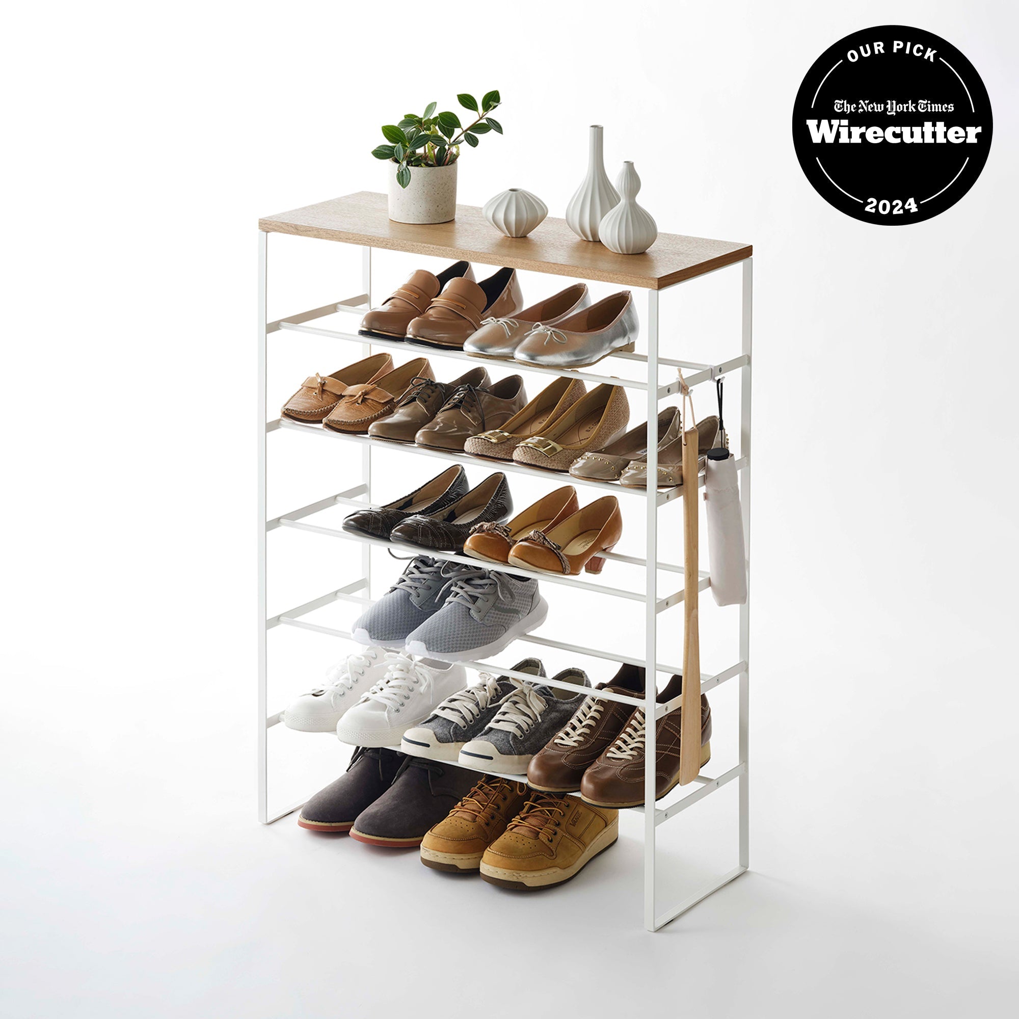 Six-Tier Shoe Rack