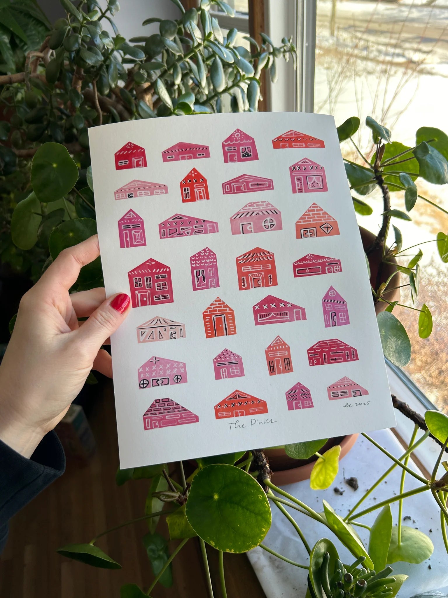 8”x10” Giclée Fine Art Print: The Pinks