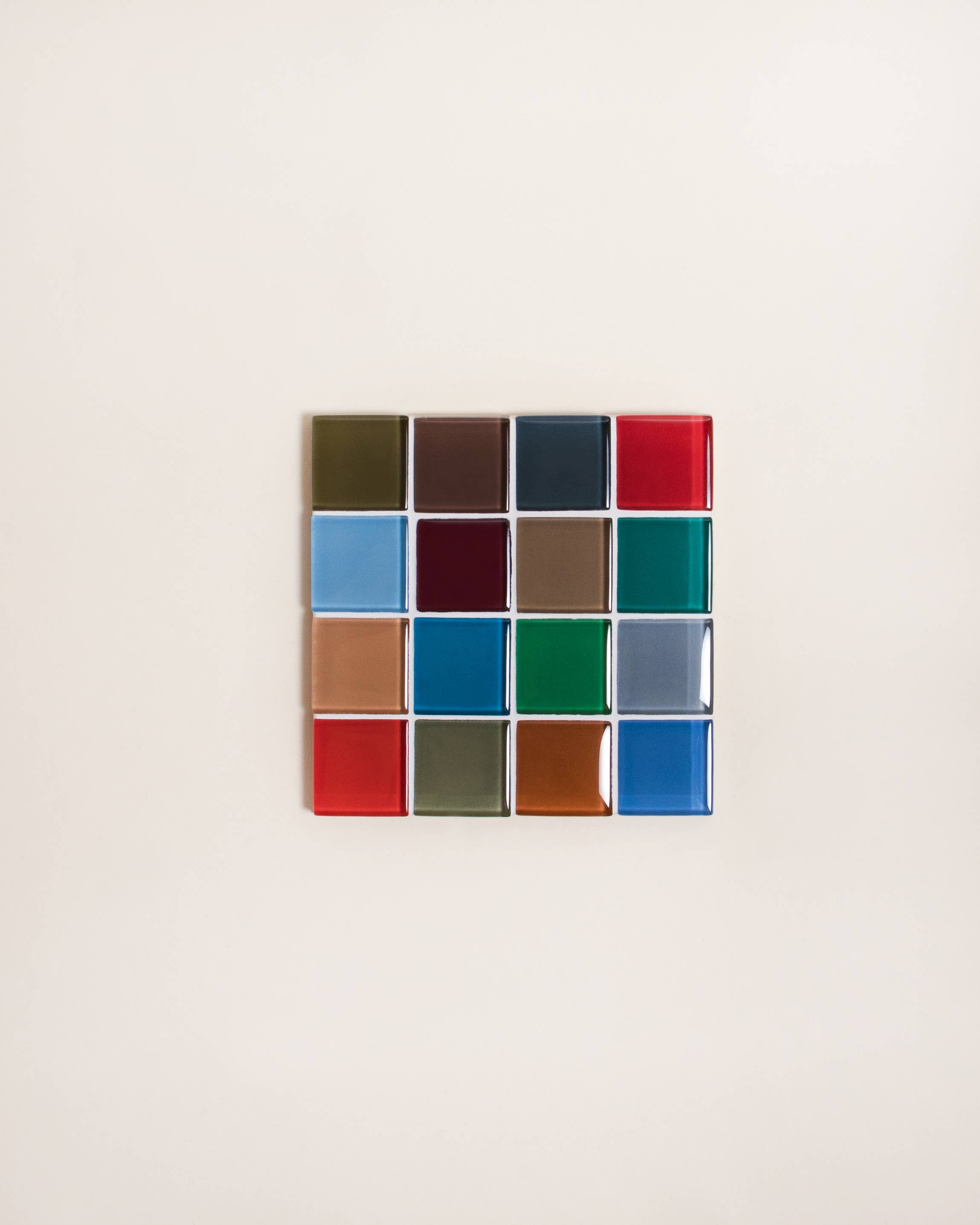 Glass Tile Coaster - The Autumn Sprinkles