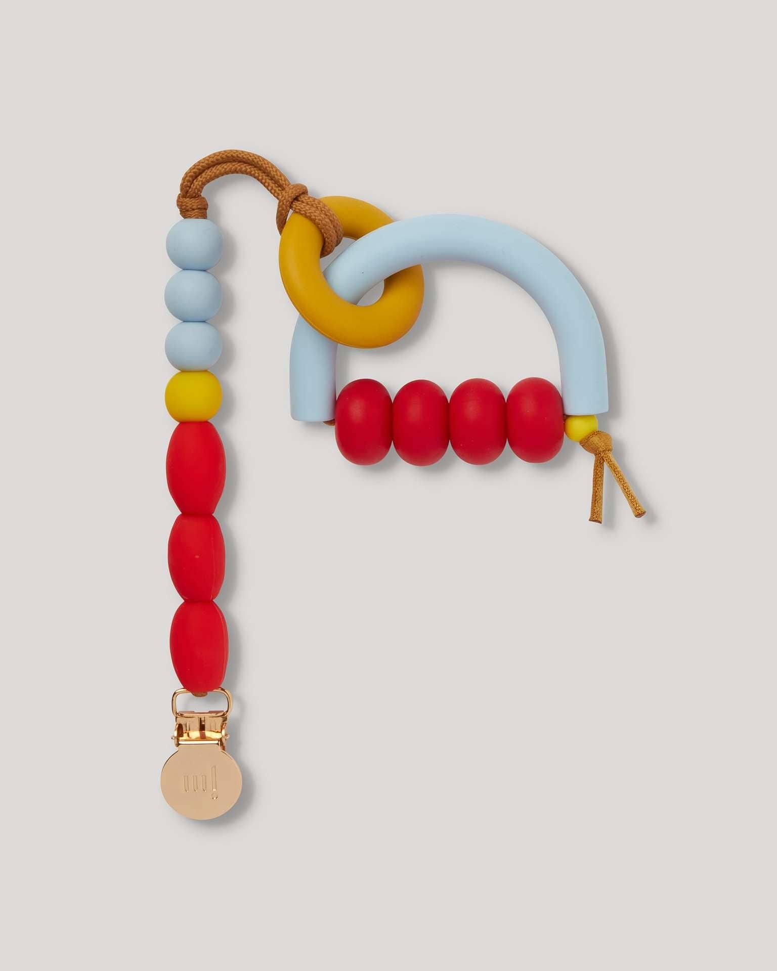 Primary Arch Ring Teether + Clip Set