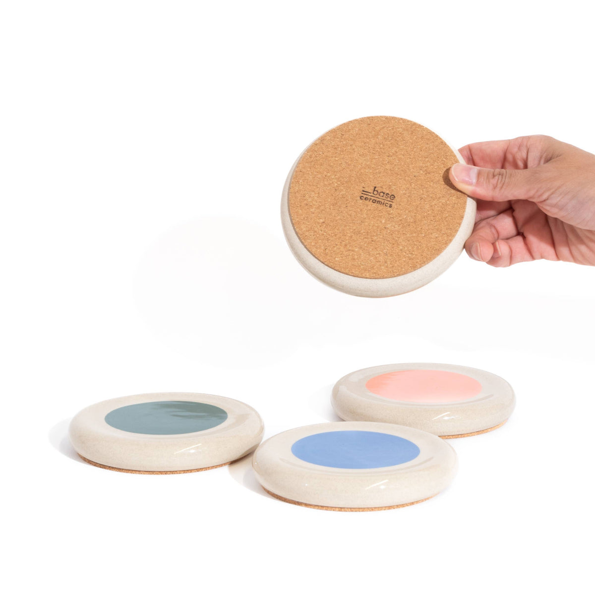 Color Block Coasters | Set of 4