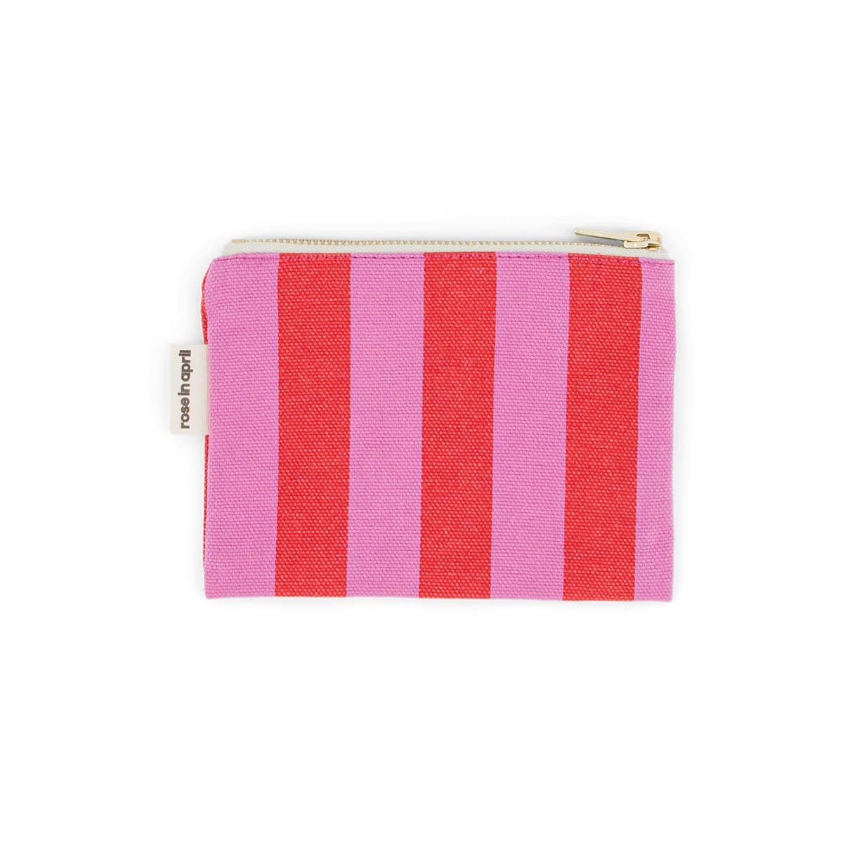 Marie Purse | Orchid & Tomato Stripes
