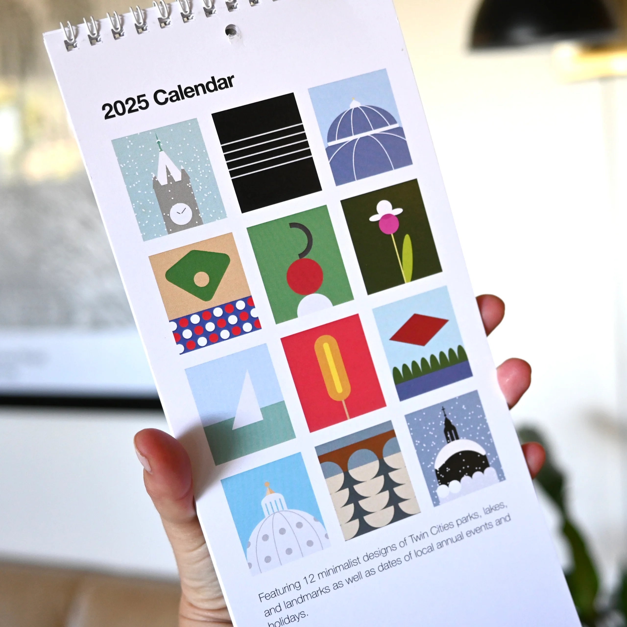 2025 Calendar Minneapolis Minimalism