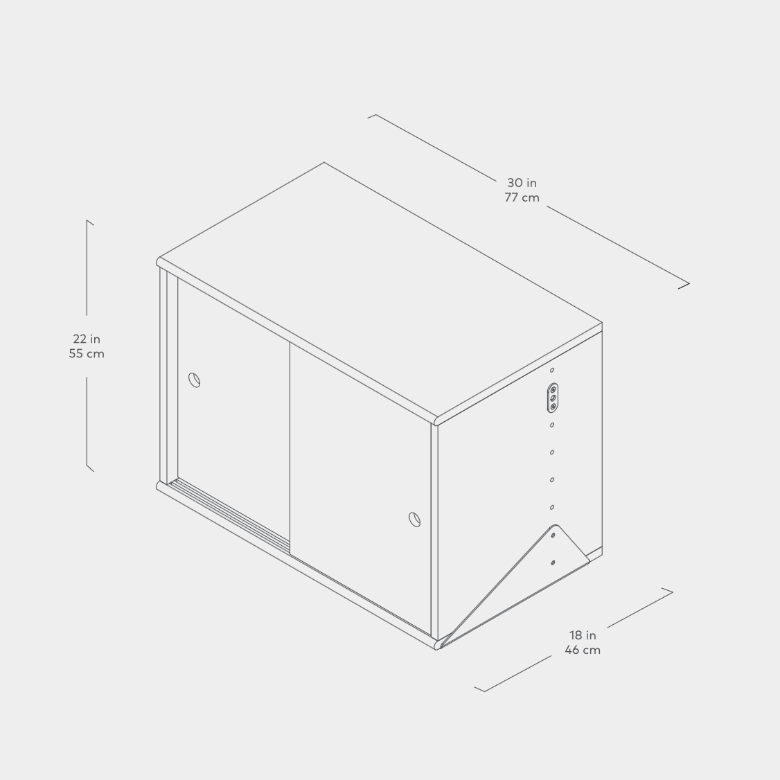 Branch Large Cabinet