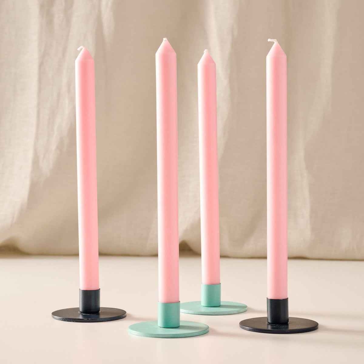 Anget Palm Wax Taper Candles | Set of 4 | Ginger