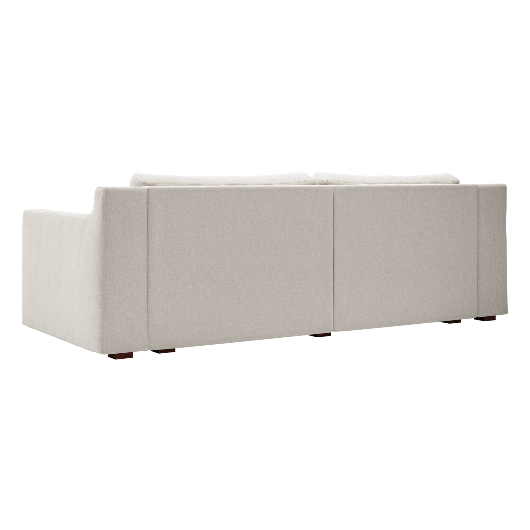 The Elevate Natural Sofa | 86” | Upcycled Poly