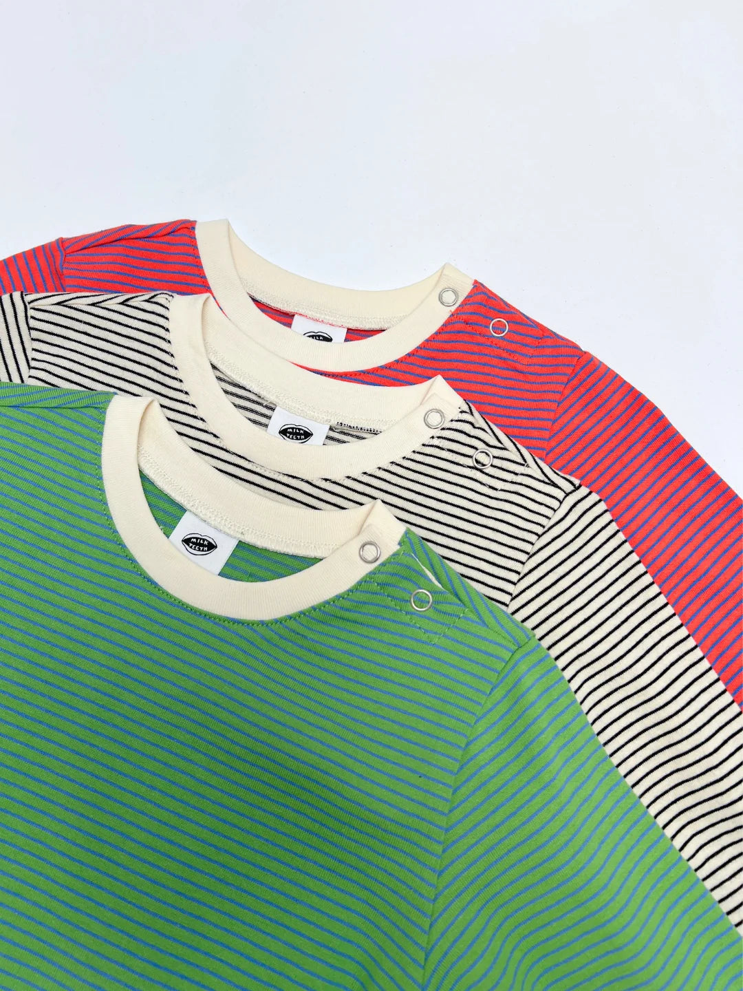 Baby Stripe Longsleeve | Green + Blue