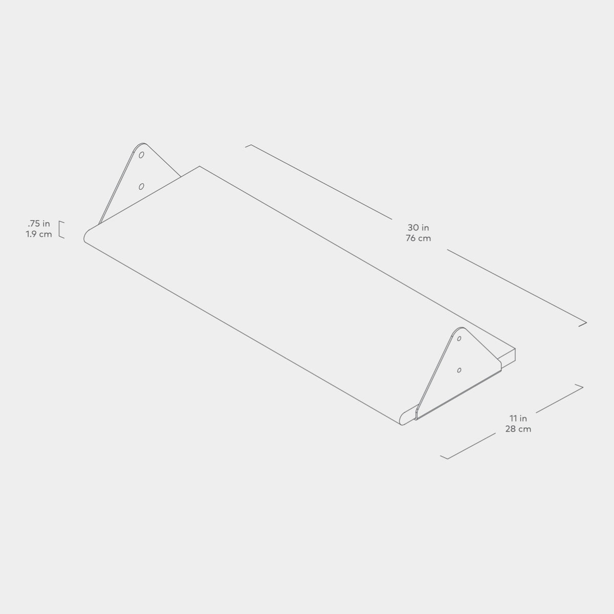 Branch Shelf | 3-pack