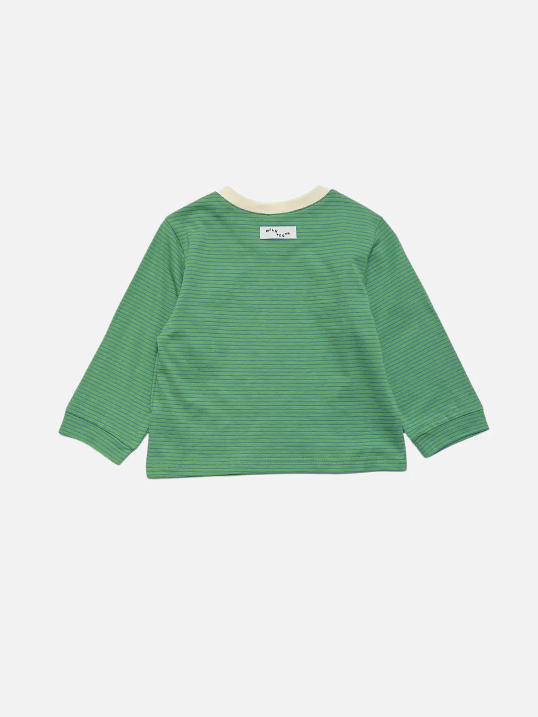 Baby Stripe Longsleeve | Green + Blue