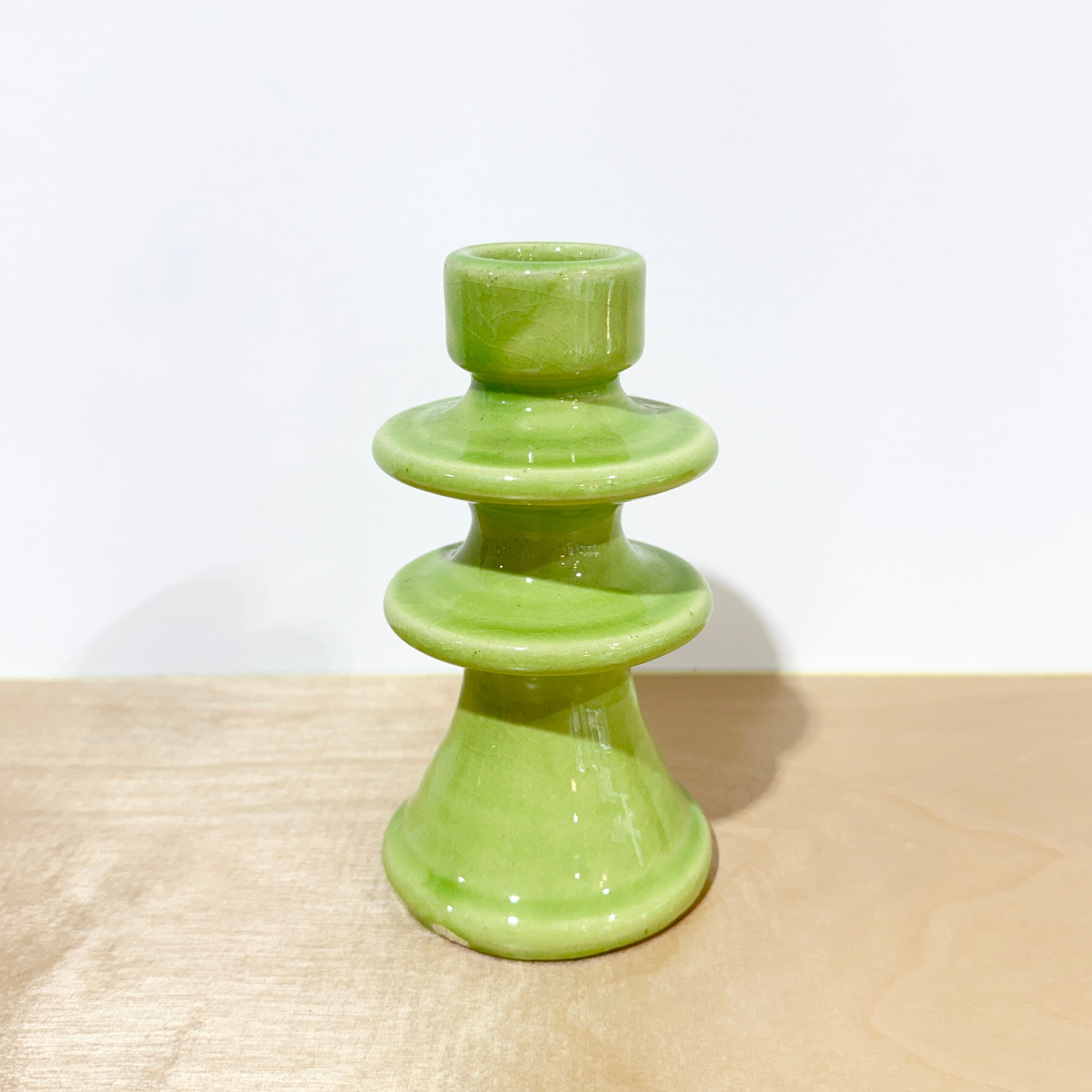 Green Moroccan Candle Holder | Medium