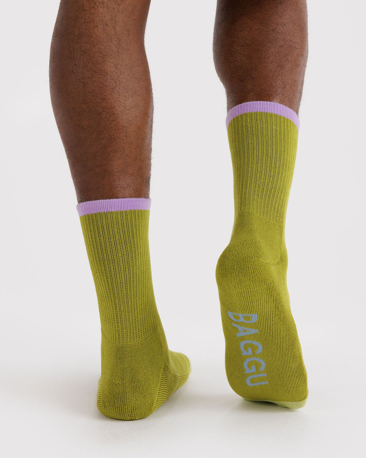 Ribbed Sock | Olive Mix