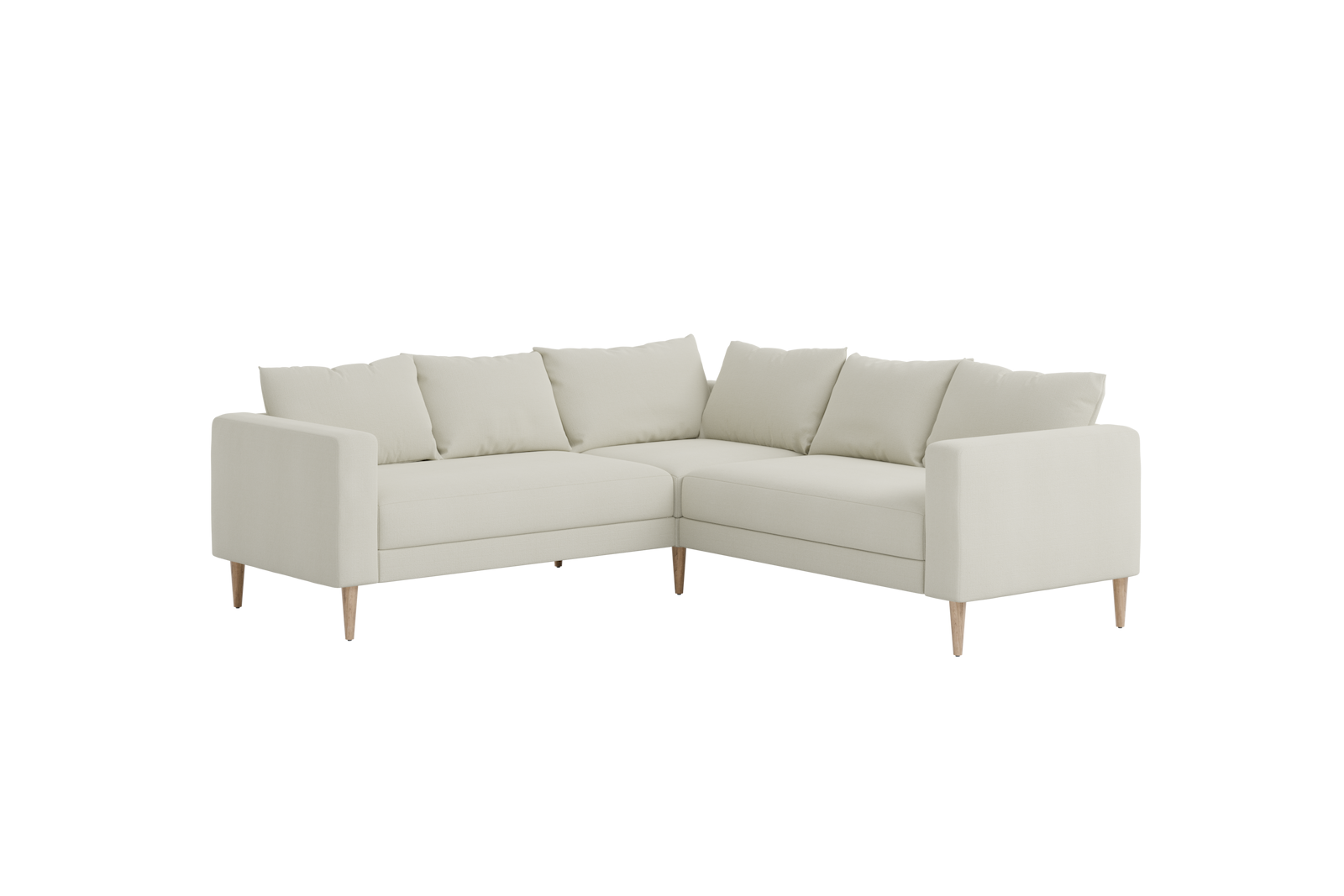 The Essential Corner Sectional | 5 Seat | Upcycled Poly