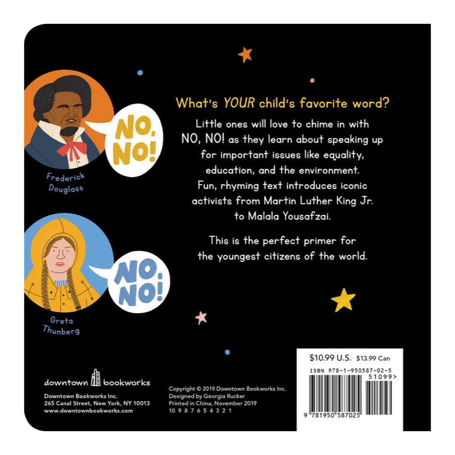 No! My First Book of Protest | Board Book
