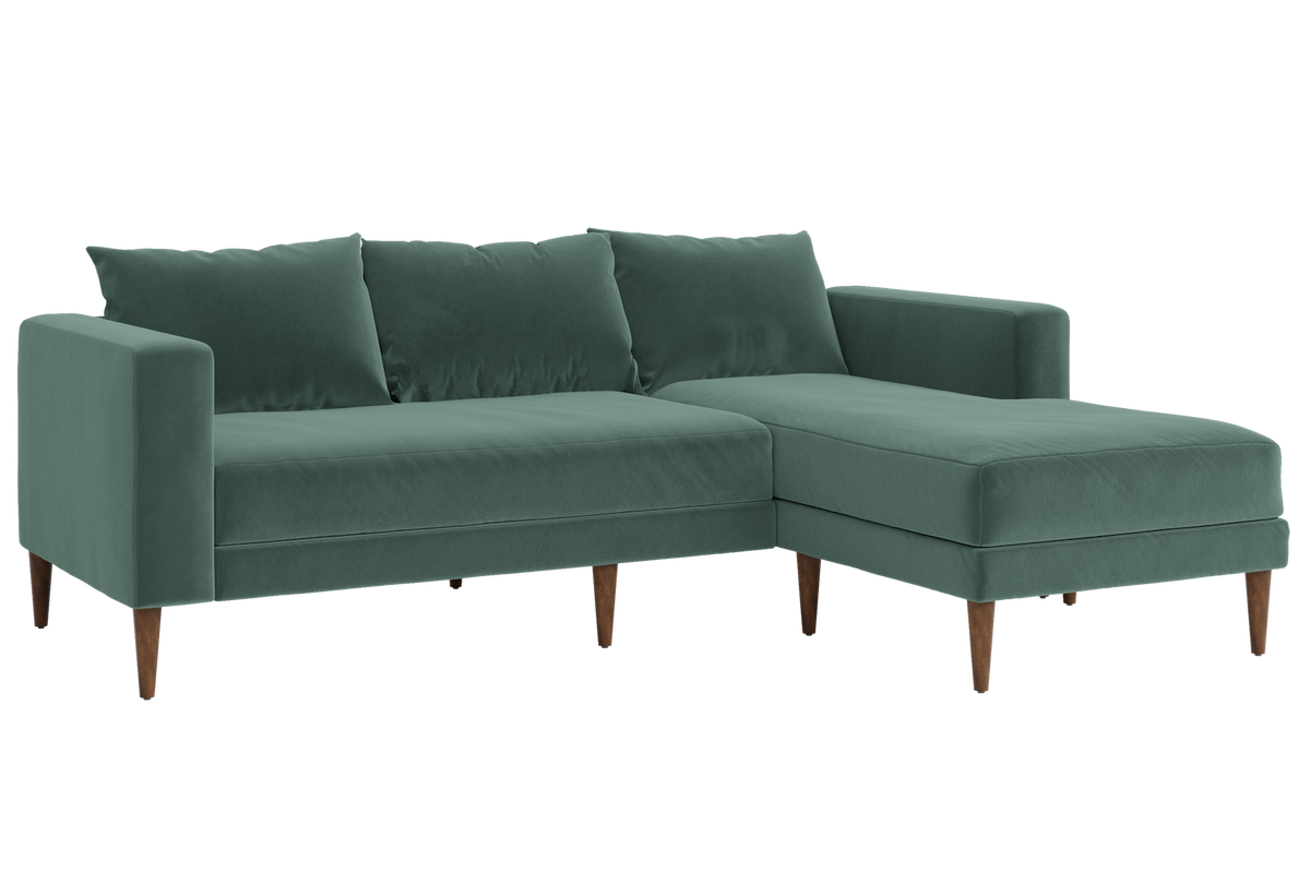 The Essential Sectional | Recycled Velvet