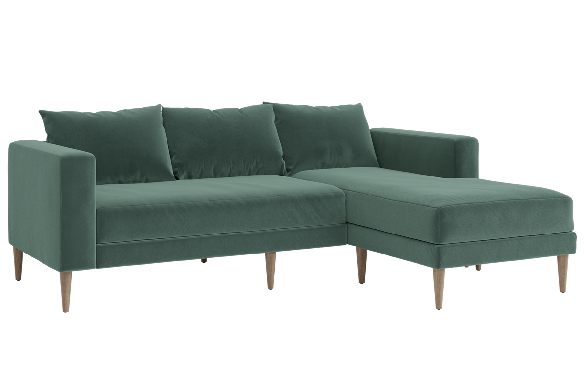 The Essential Sectional | Recycled Velvet