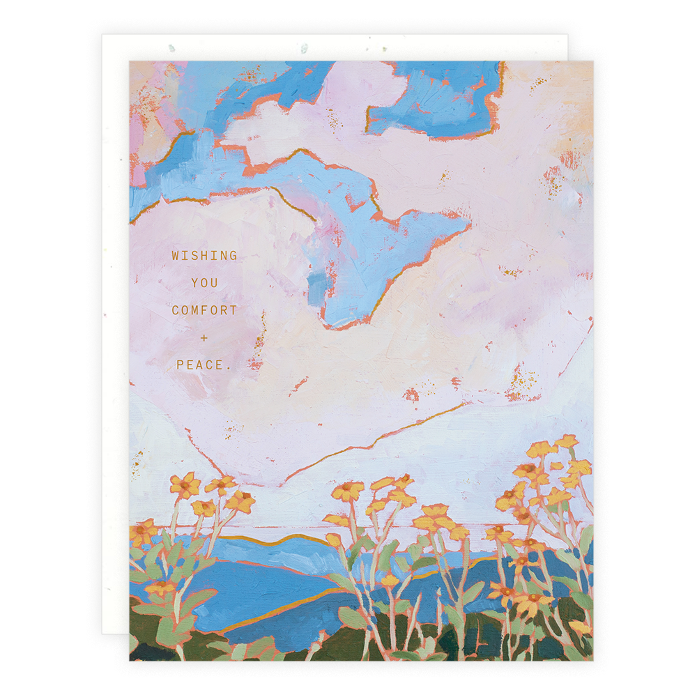 Comfort + Peace Card