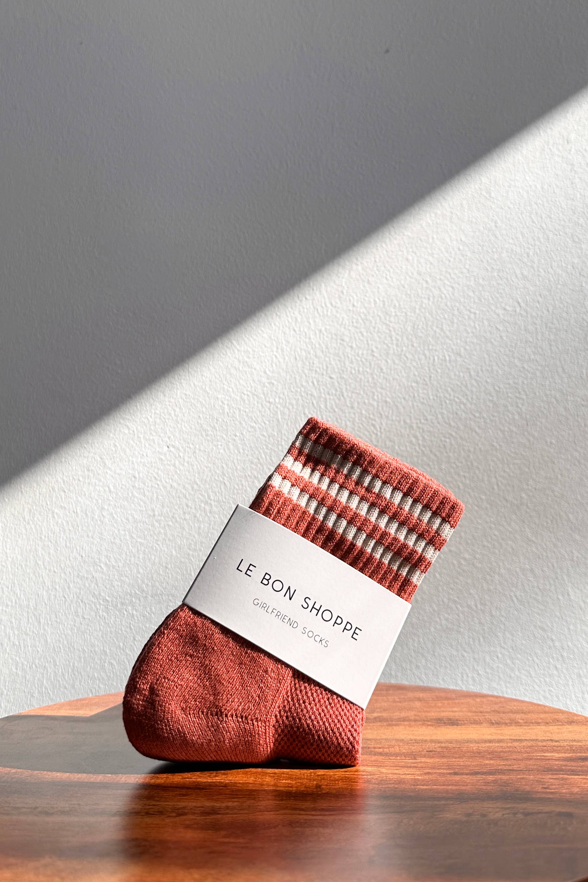 Girlfriend Socks: Terracotta