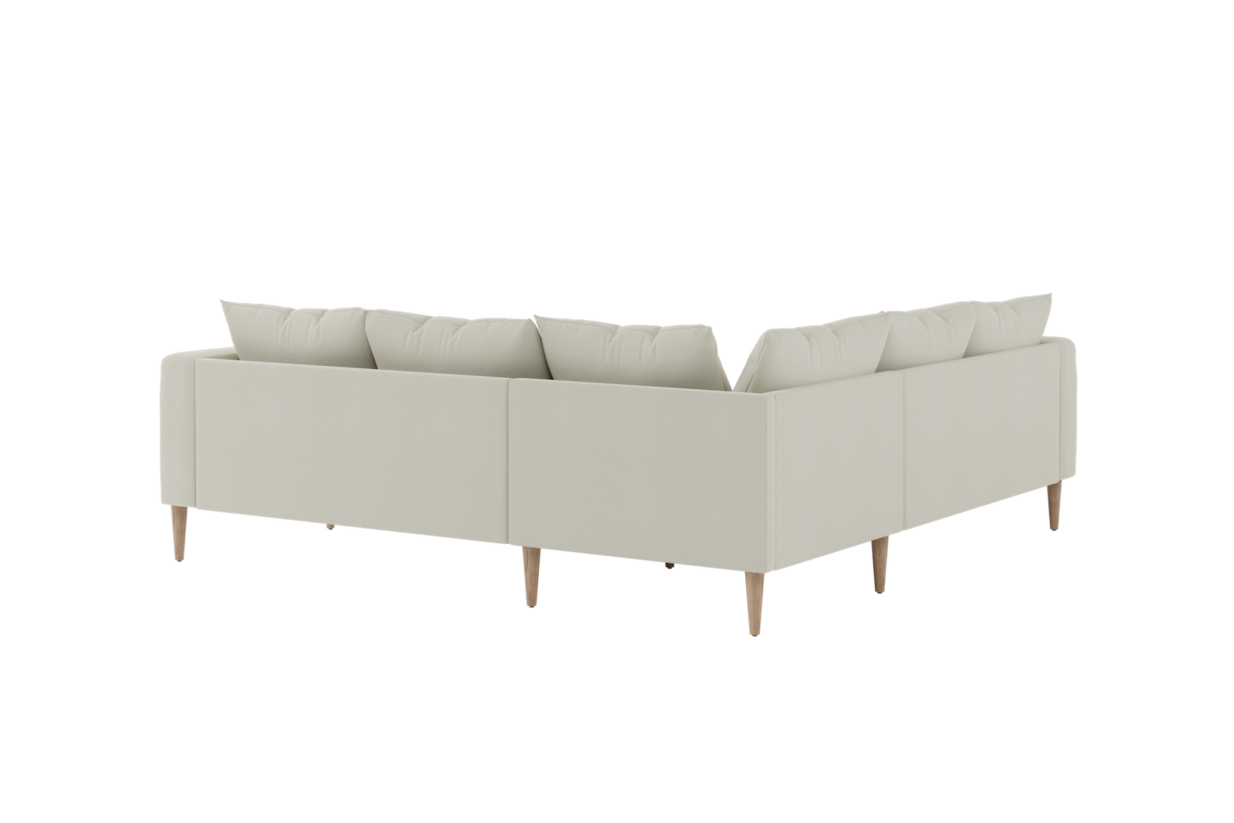 The Essential Corner Sectional | 5 Seat | Upcycled Poly