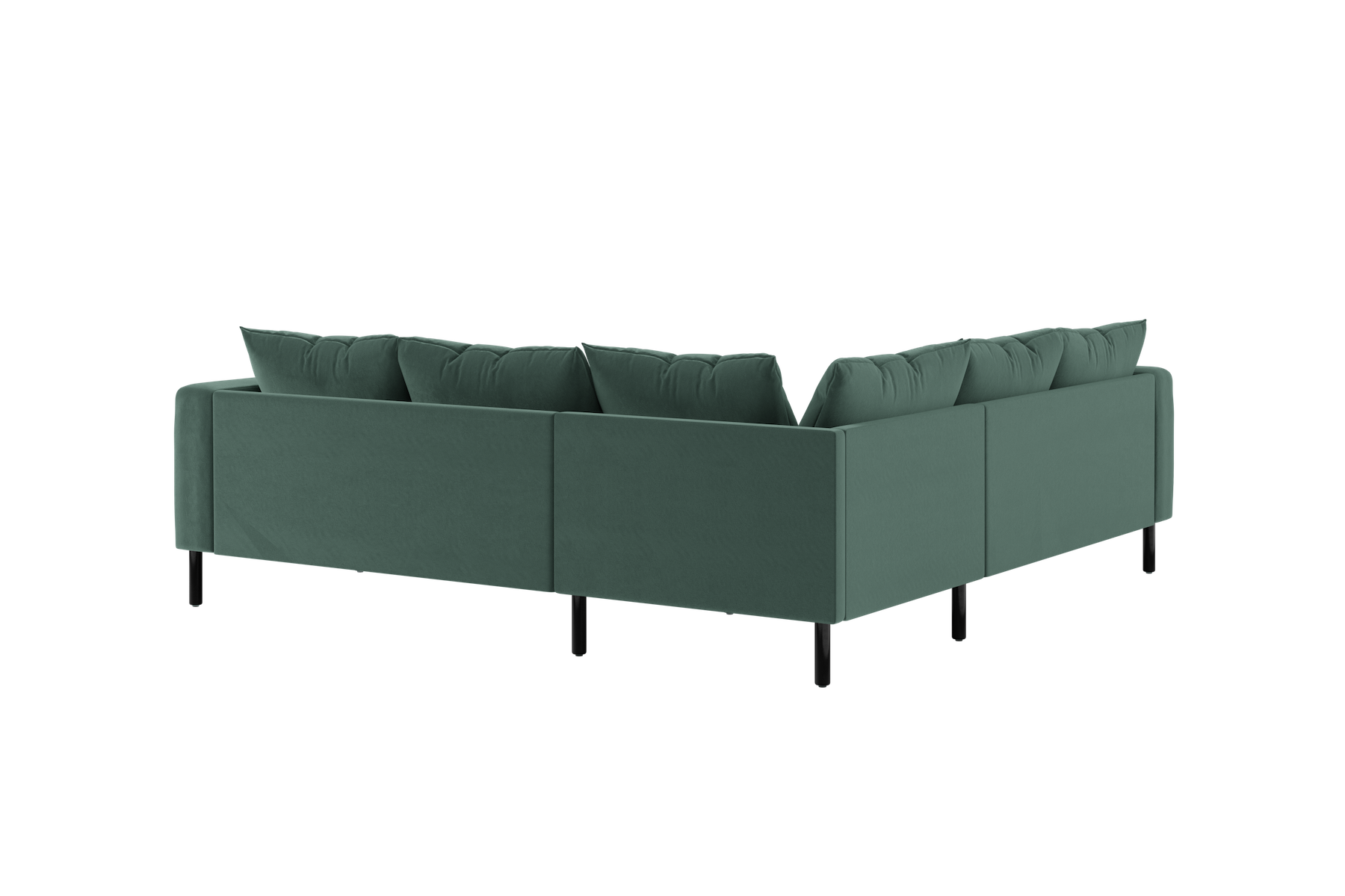 The Essential Corner Sectional | 5 Seat | Recycled Velvet