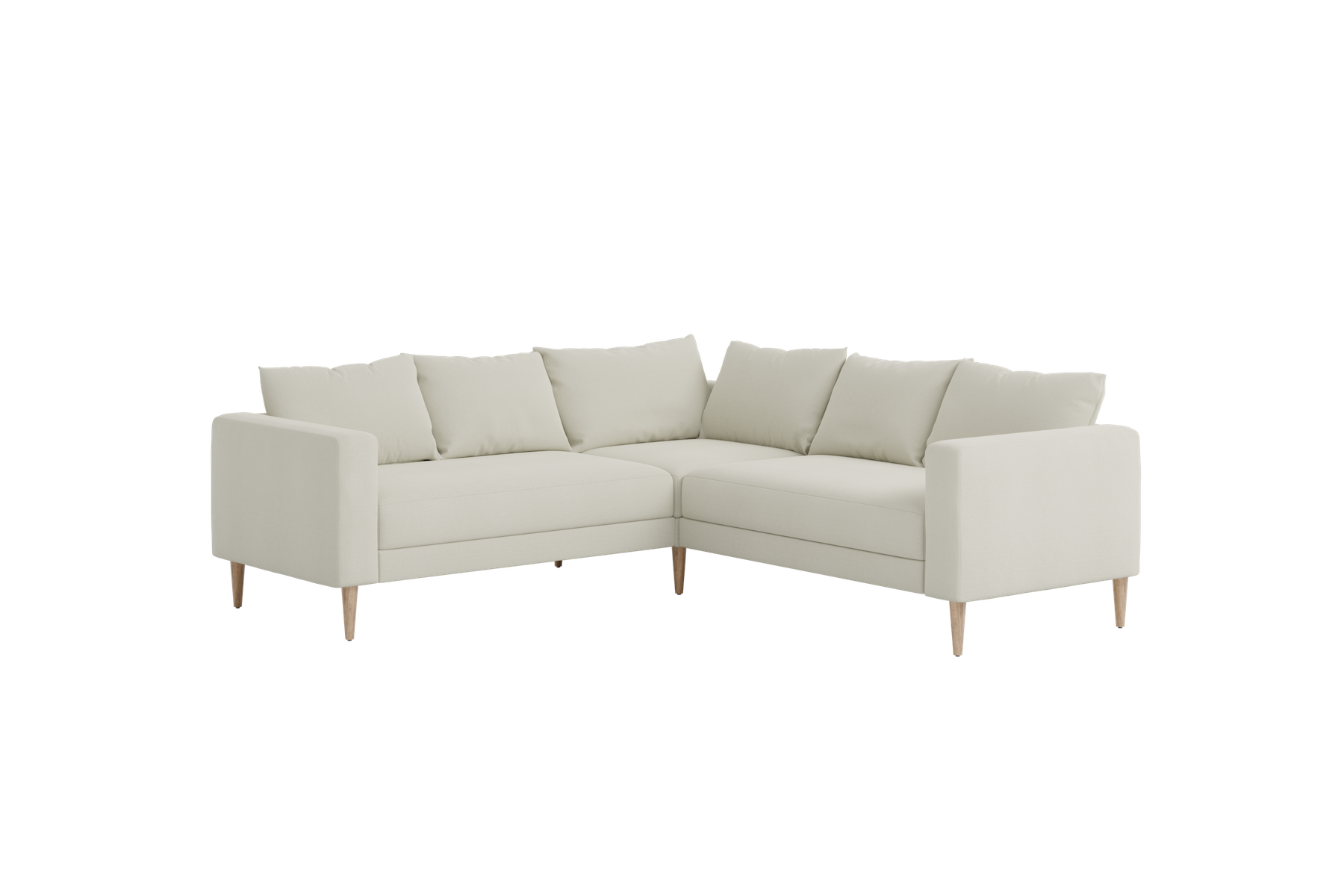The Essential Corner Sectional | 5 Seat | Upcycled Poly