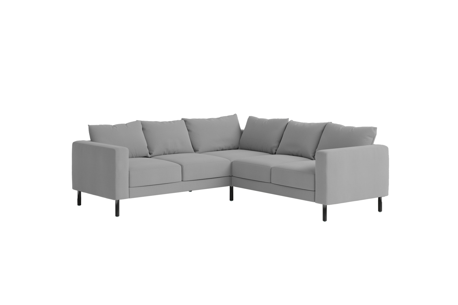 The Essential Corner Sectional | 5 Seat | Upcycled Poly