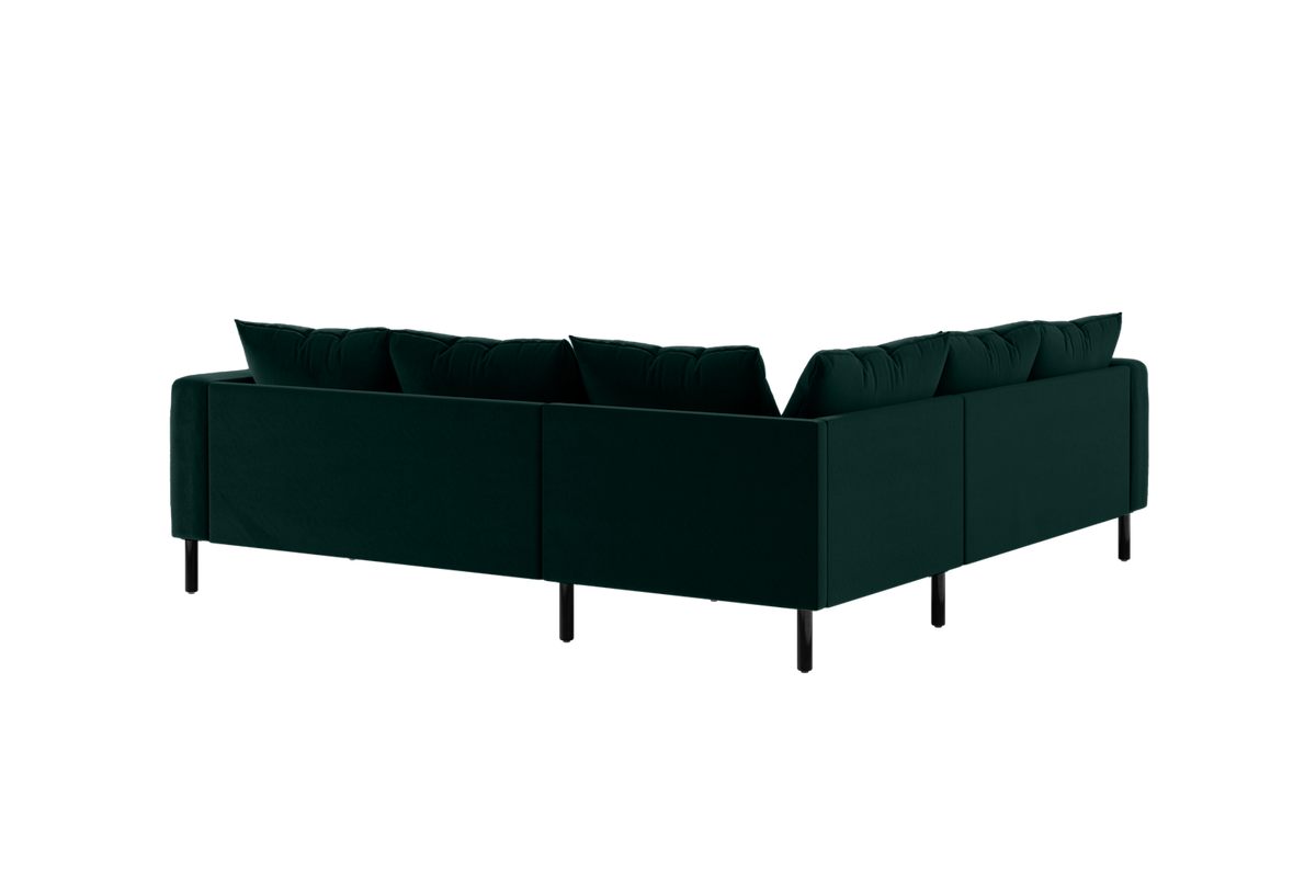 The Essential Corner Sectional | 5 Seat | Recycled Velvet
